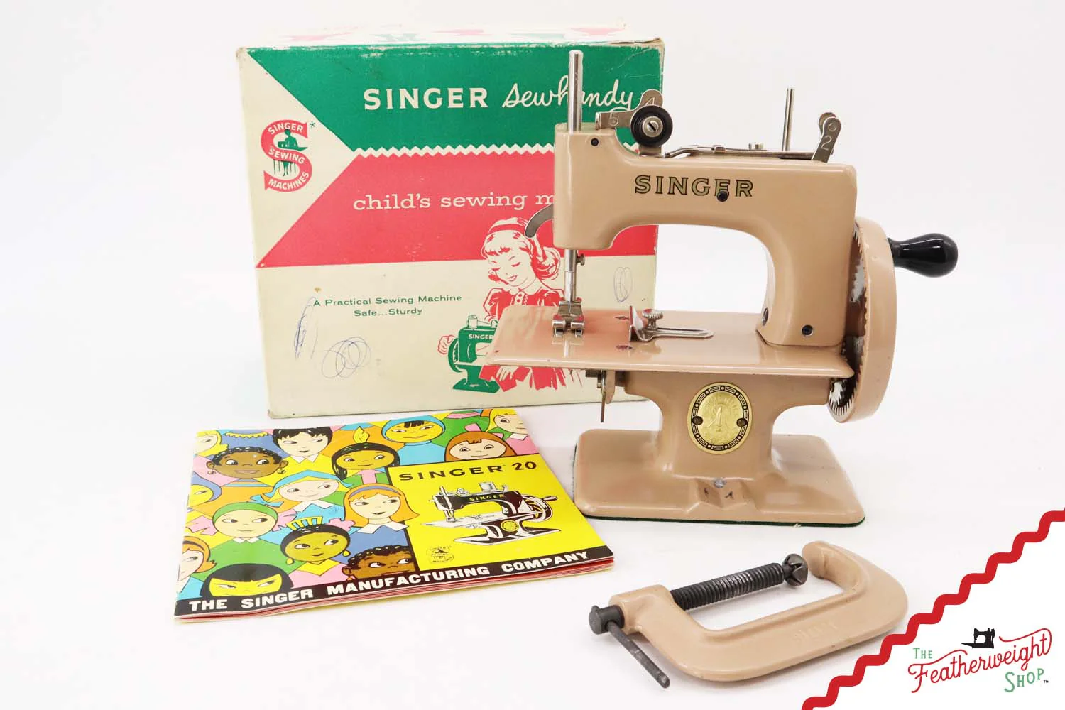 Singer Sewhandy Model 20 - Beige, Complete Set! Holiday Faire 2025 - Image 2