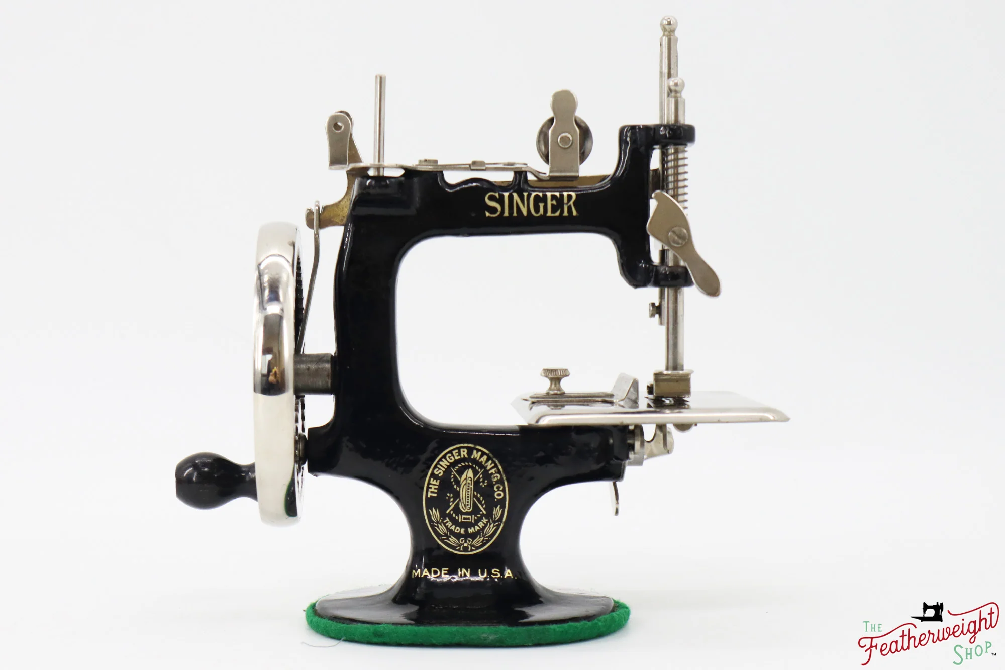 Singer Sewhandy Model 20, Black - Made in U.S.A. Decal - Image 6