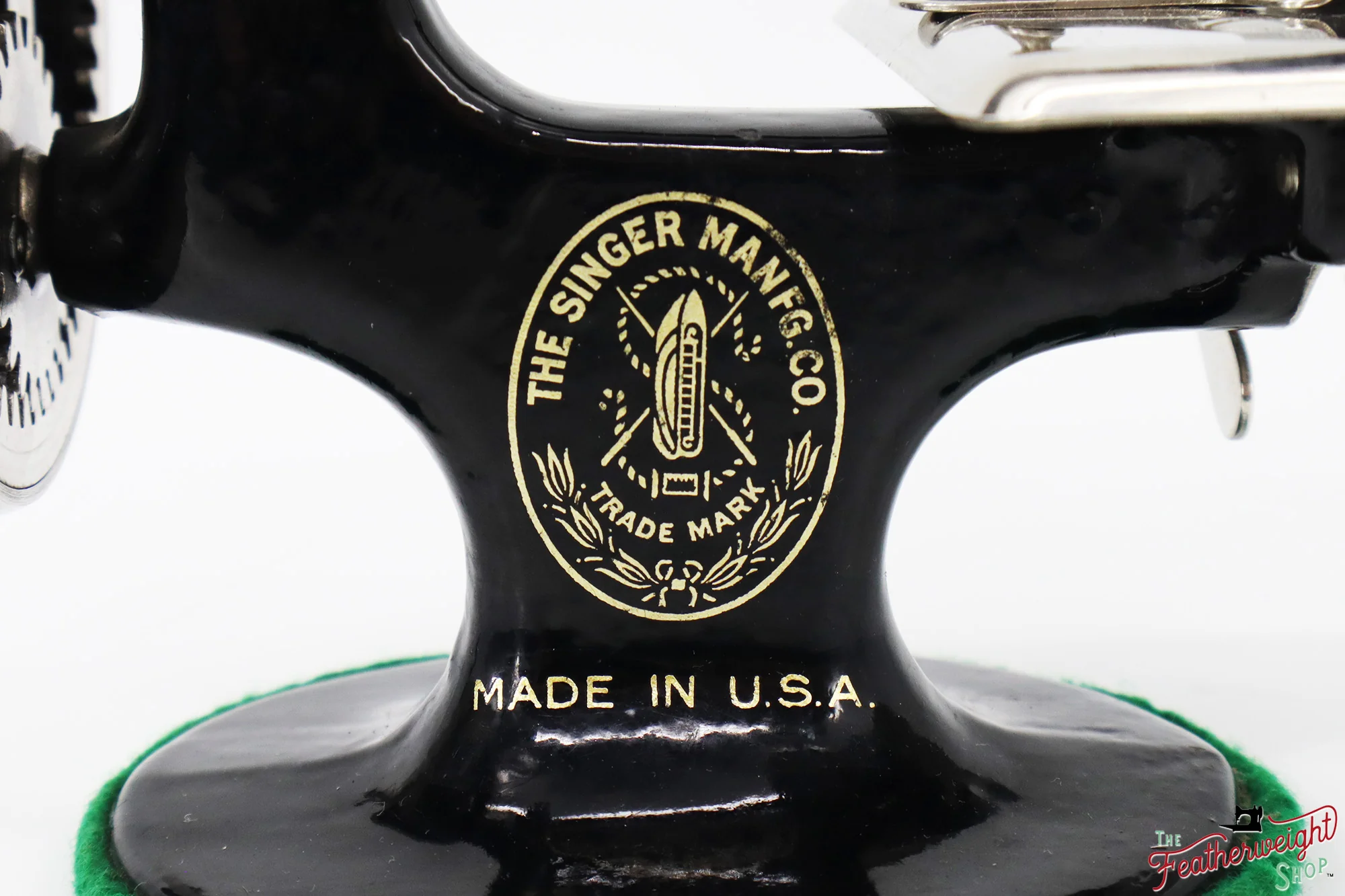 Singer Sewhandy Model 20, Black - Made in U.S.A. Decal - Image 9