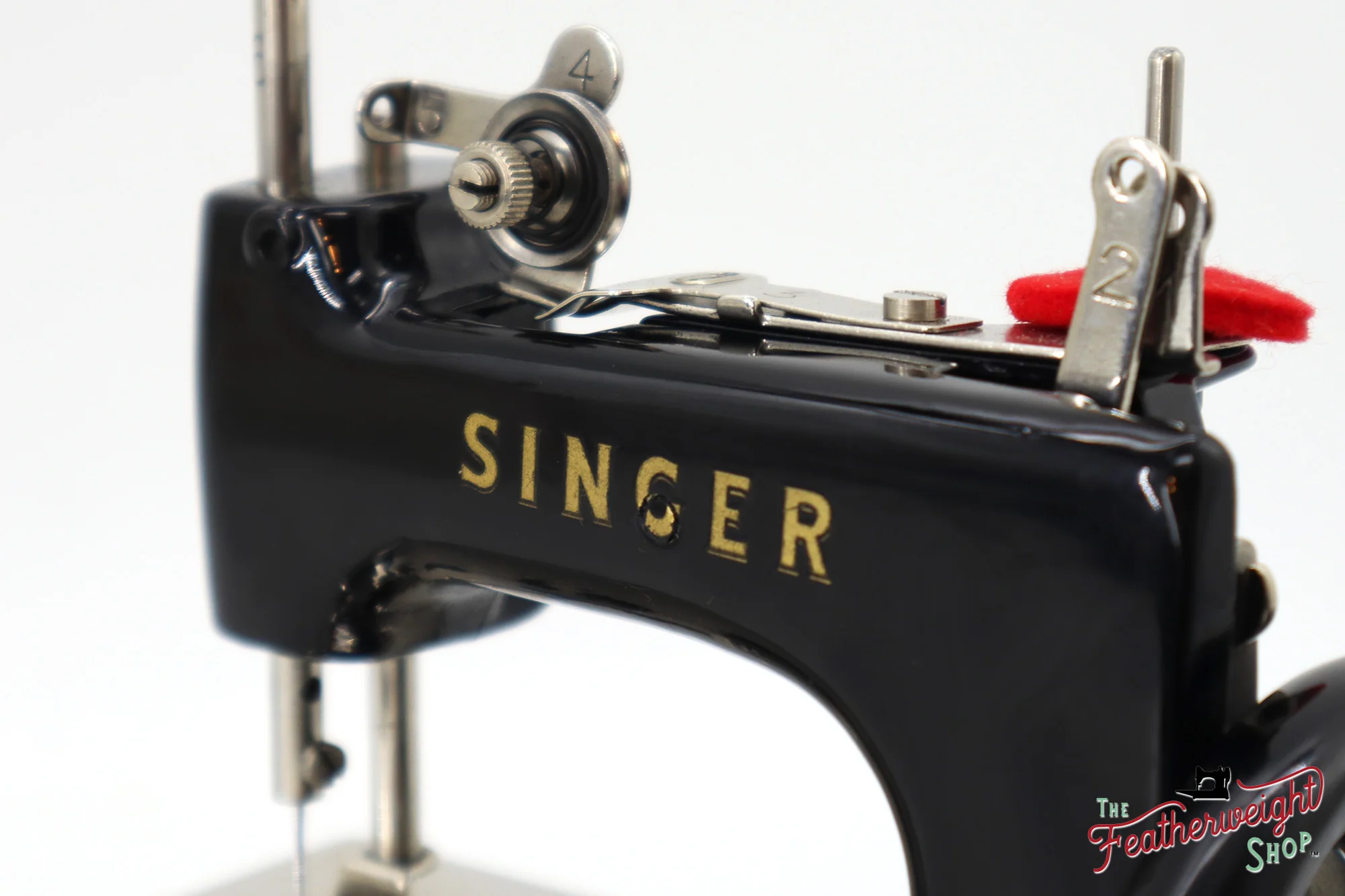Singer Sewhandy Model 20 - Black - RARE, Complete Italian Set - Image 11