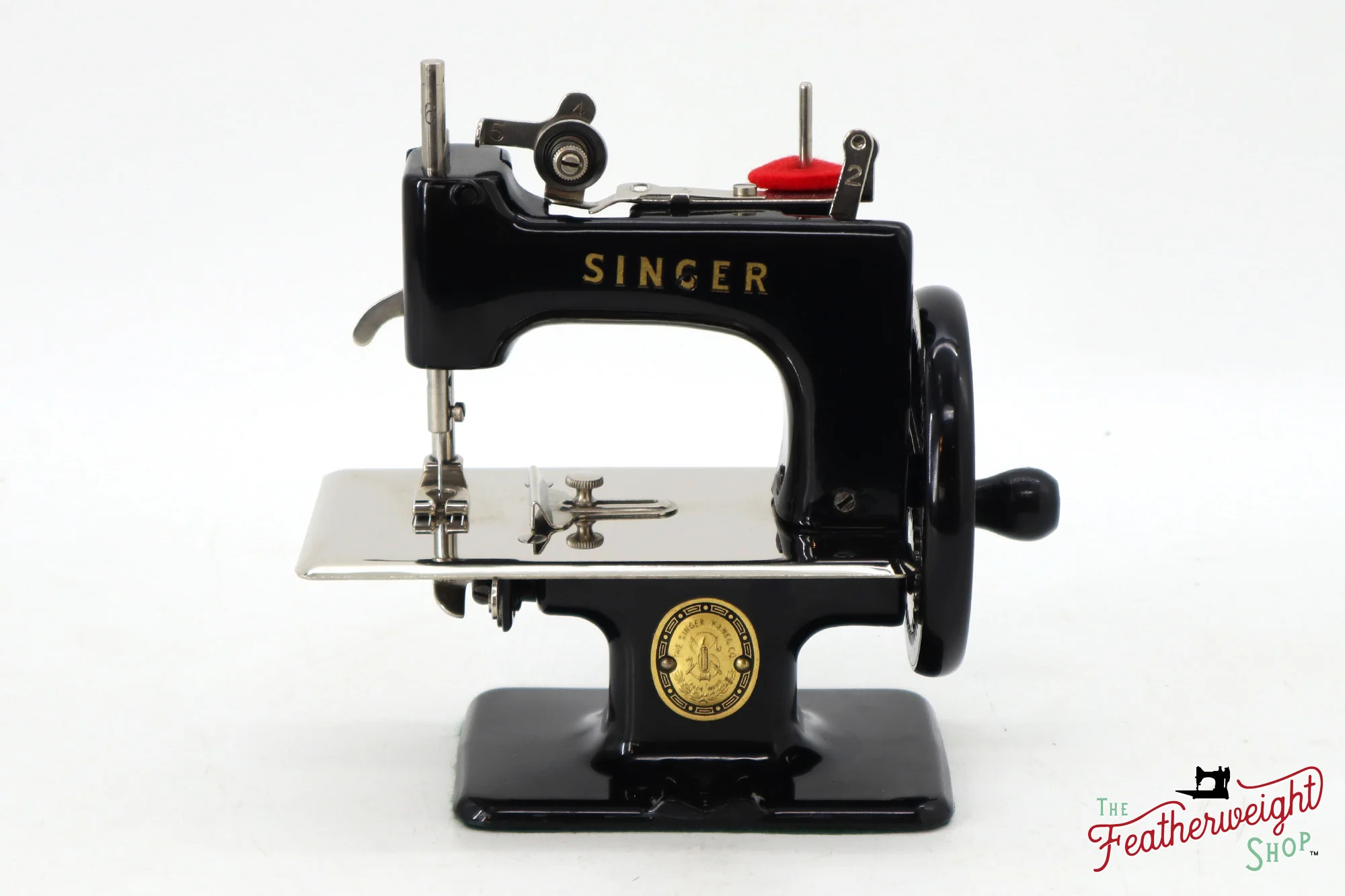 Singer Sewhandy Model 20 - Black - RARE, Complete Italian Set - Image 2