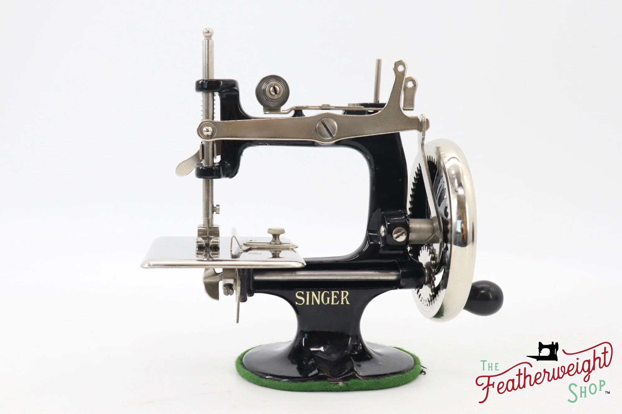 Singer Sewhandy Model 20, Black - Rare U.S.A. Decal - Image 6