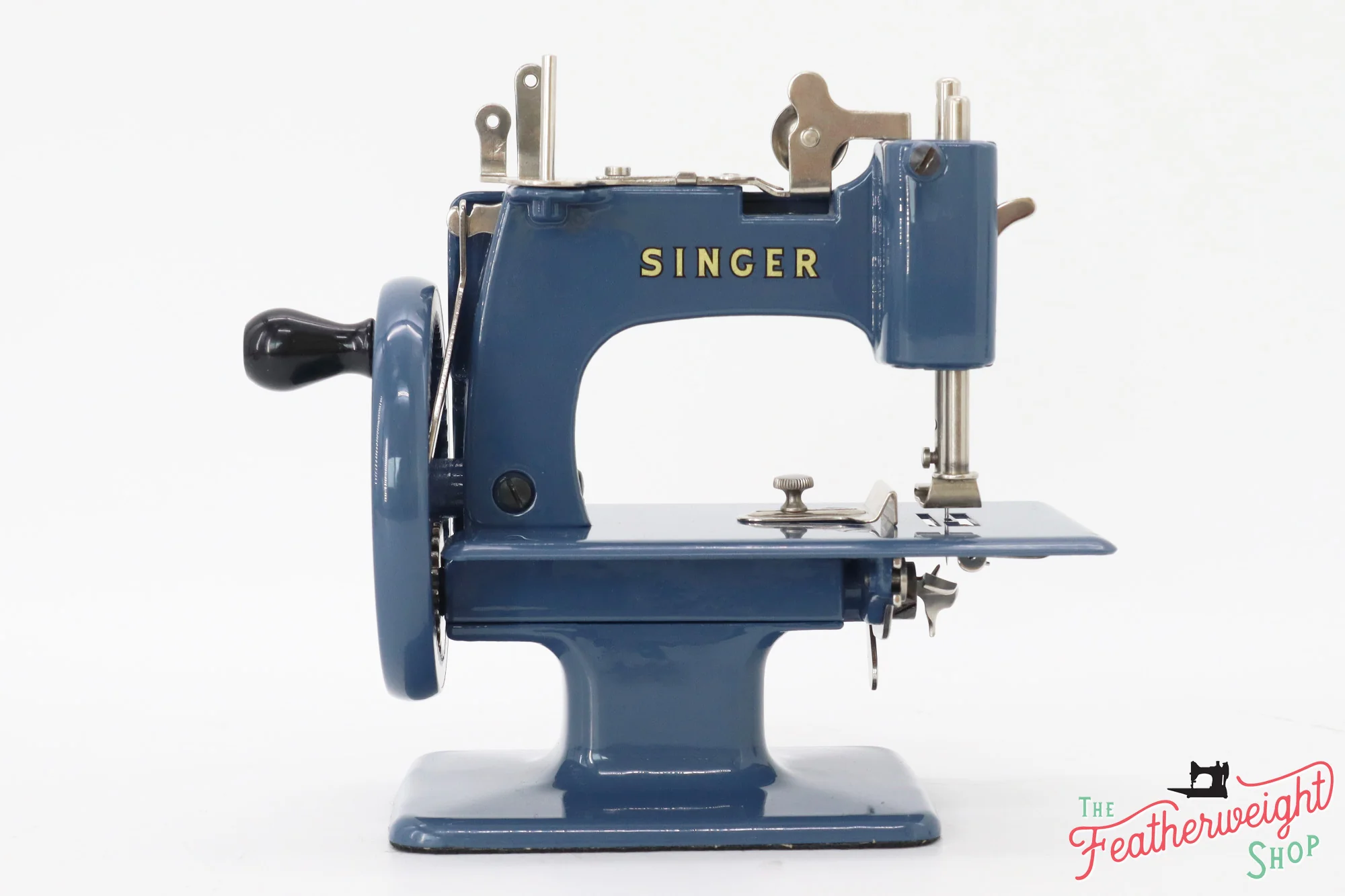 Singer Sewhandy Model 20 - Fully Restored in Denim - Image 6