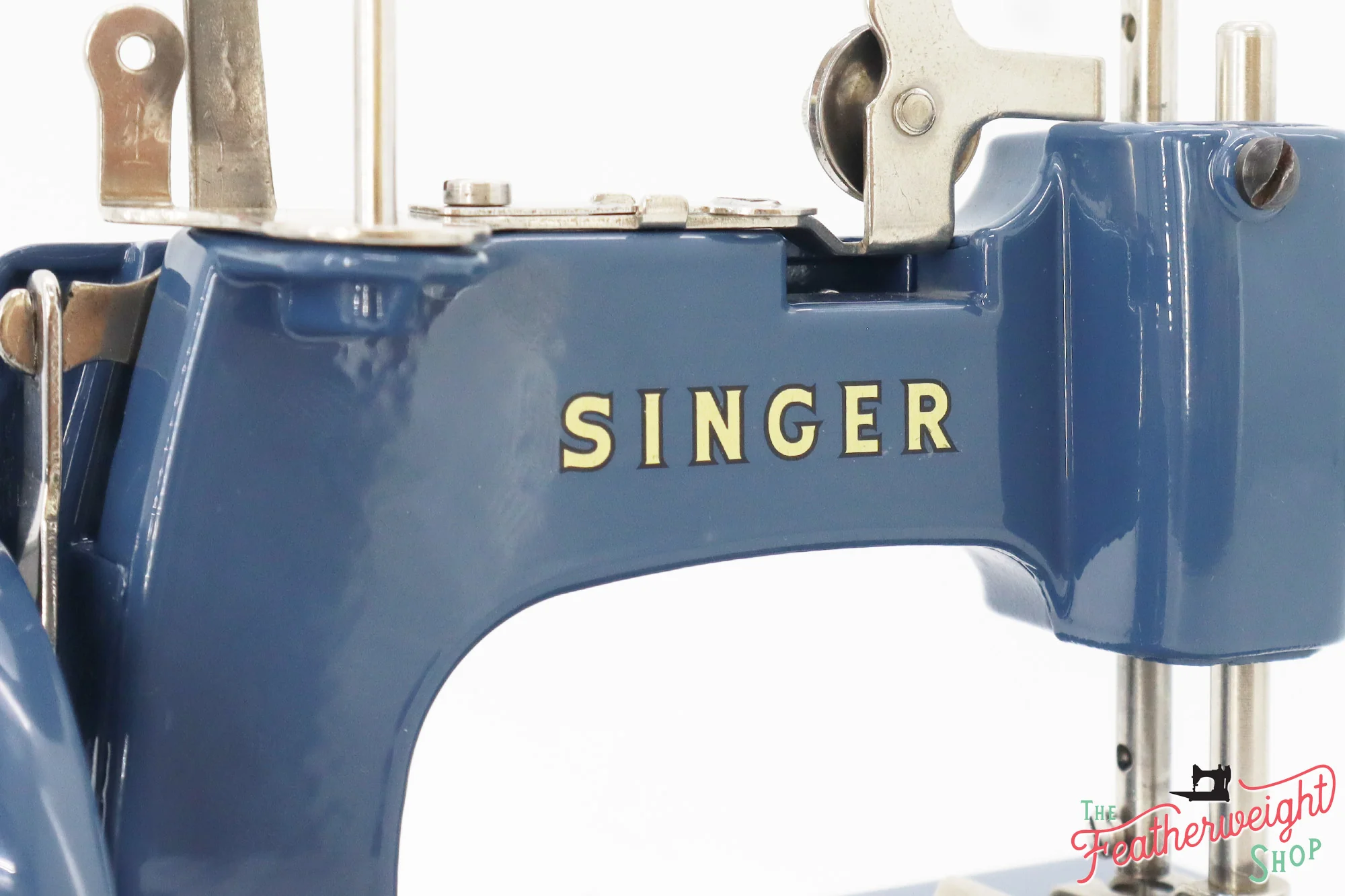Singer Sewhandy Model 20 - Fully Restored in Denim - Image 7