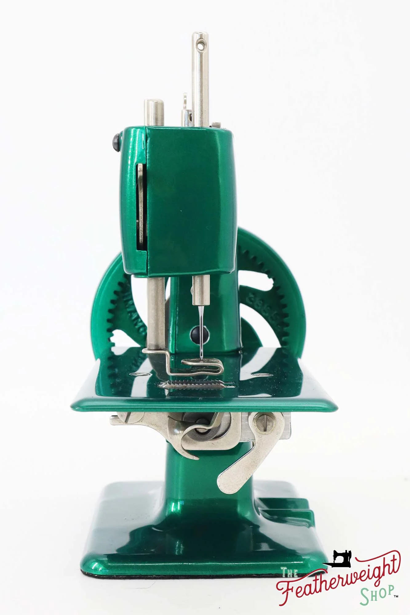 Singer Sewhandy Model 20 - Fully Restored in 'Emerald Green' - Complete Set - Image 5