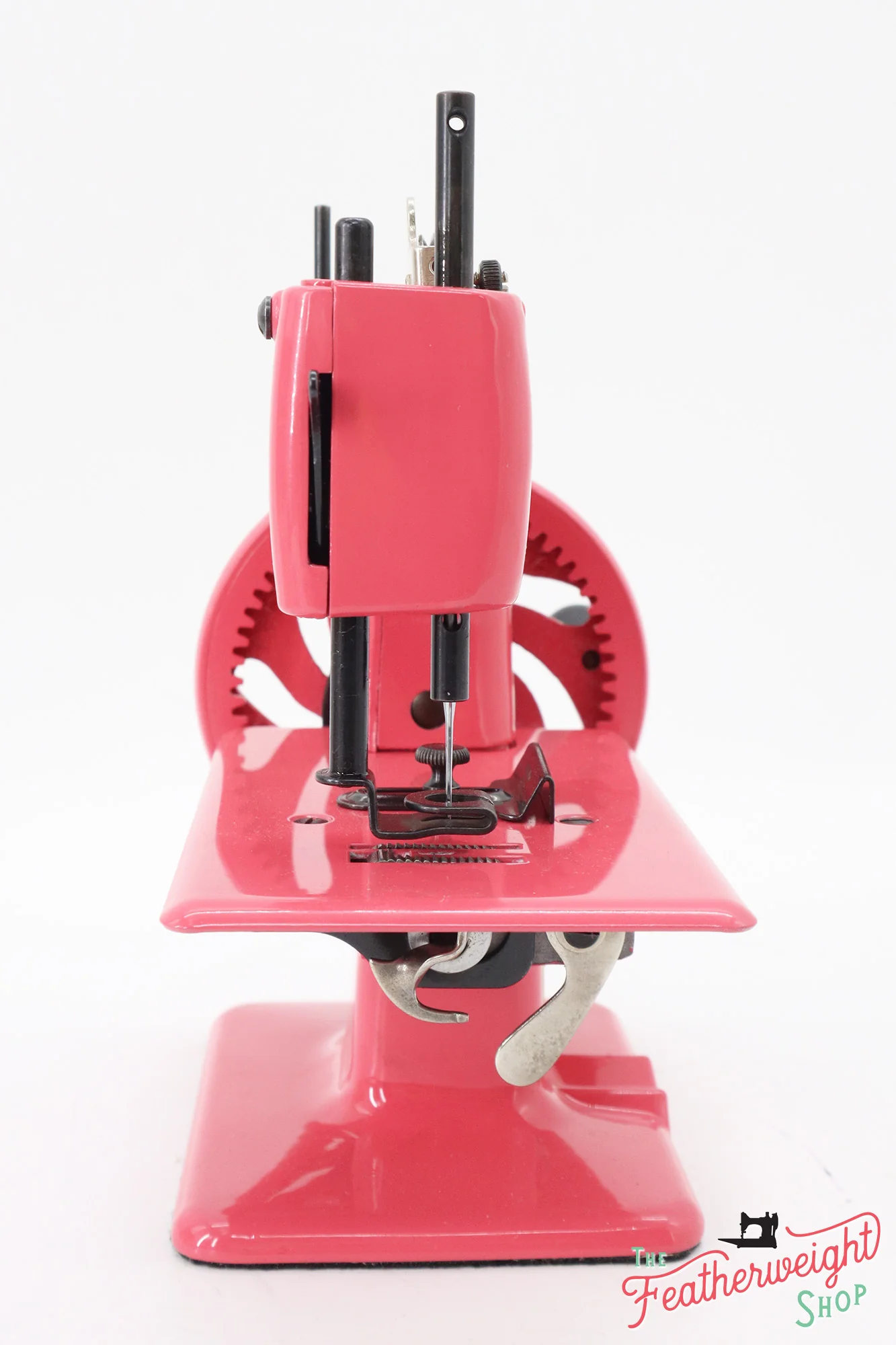 Singer Sewhandy Model 20 - Fully Restored in 'Happy Pink Grapefruit' - Complete Set - Image 4