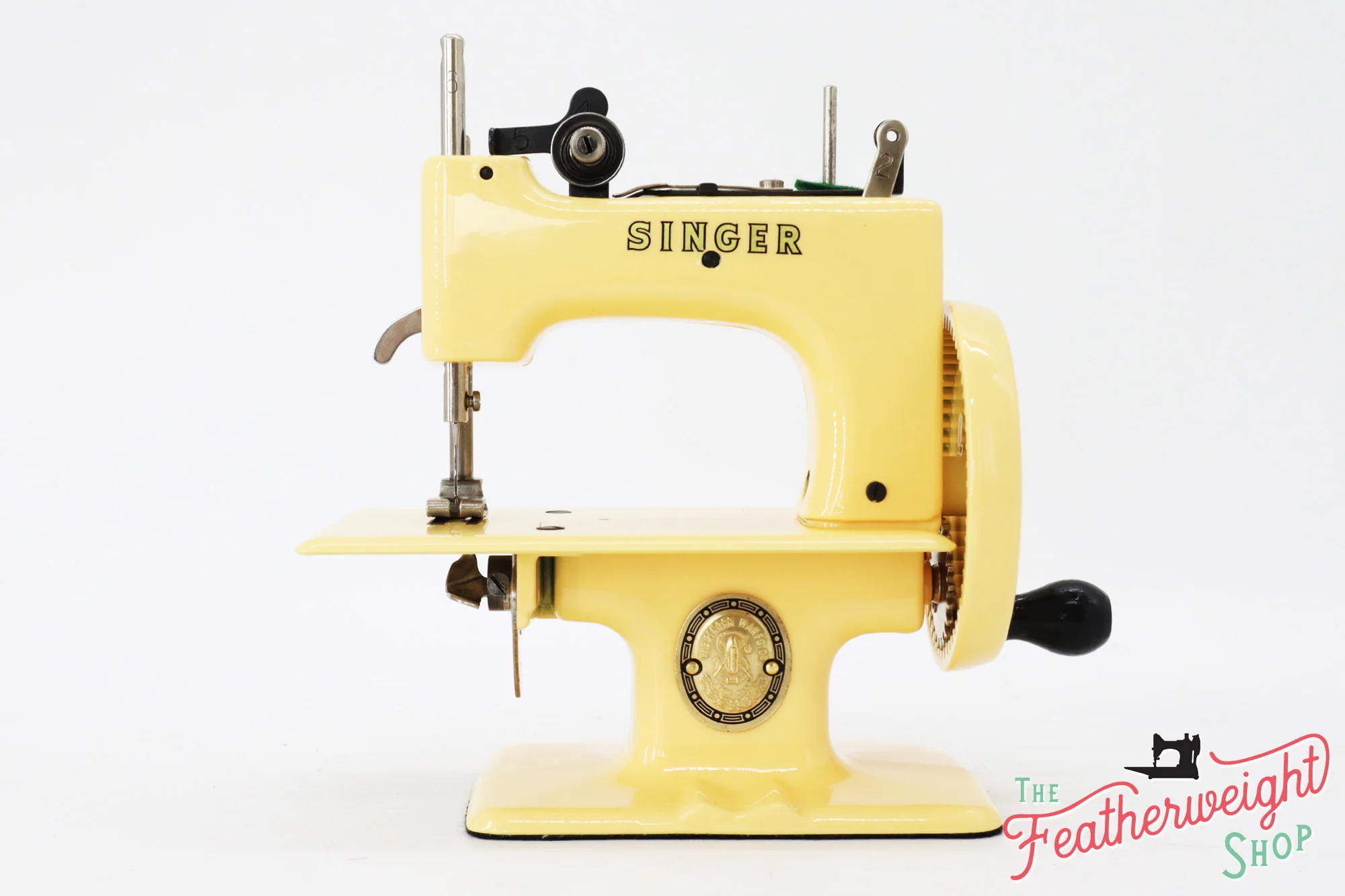Singer Sewhandy Model 20 - Fully Restored in Happy Yellow