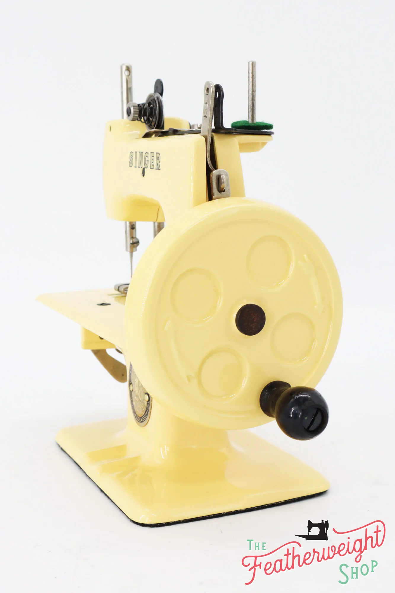 Singer Sewhandy Model 20 - Fully Restored in Happy Yellow - Image 7