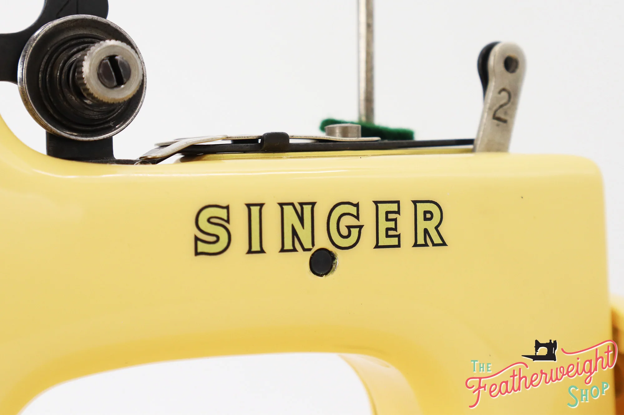 Singer Sewhandy Model 20 - Fully Restored in Happy Yellow - Image 9