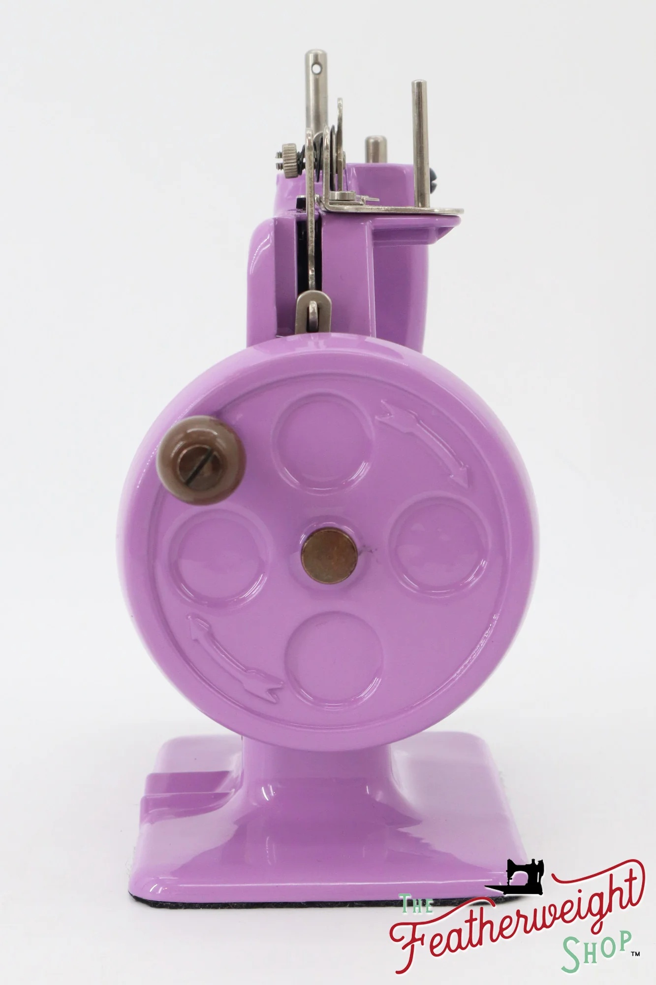 Singer Sewhandy Model 20 - Fully Restored in Lilac - Image 7