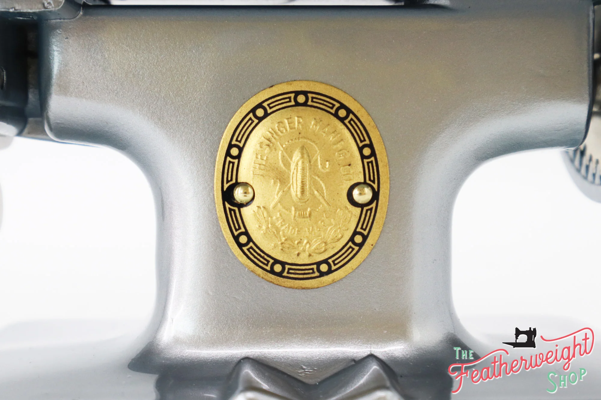 Singer Sewhandy Model 20 - Fully Restored in Silver - Image 11