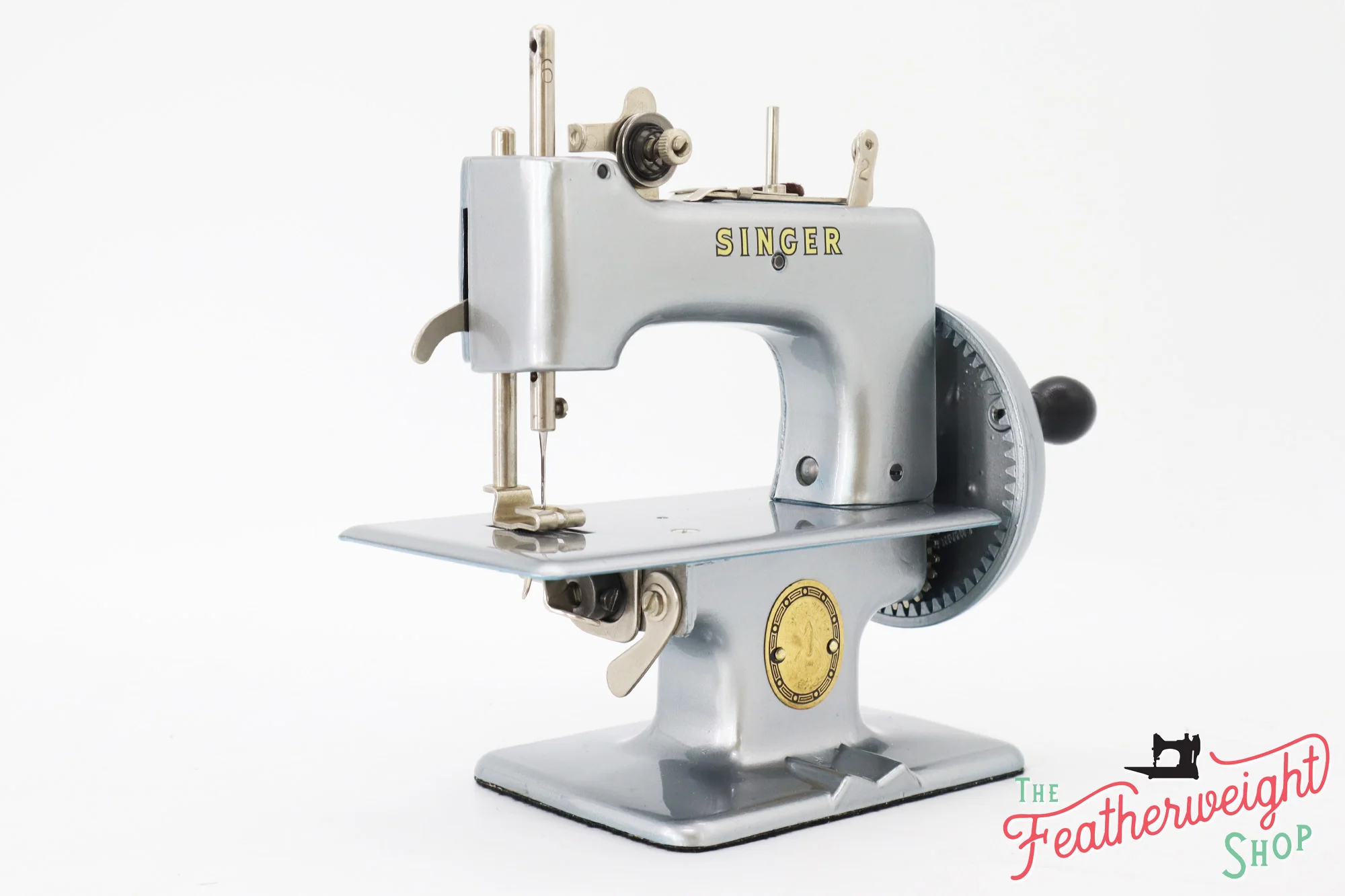 Singer Sewhandy Model 20 - Fully Restored in Silver - Image 3