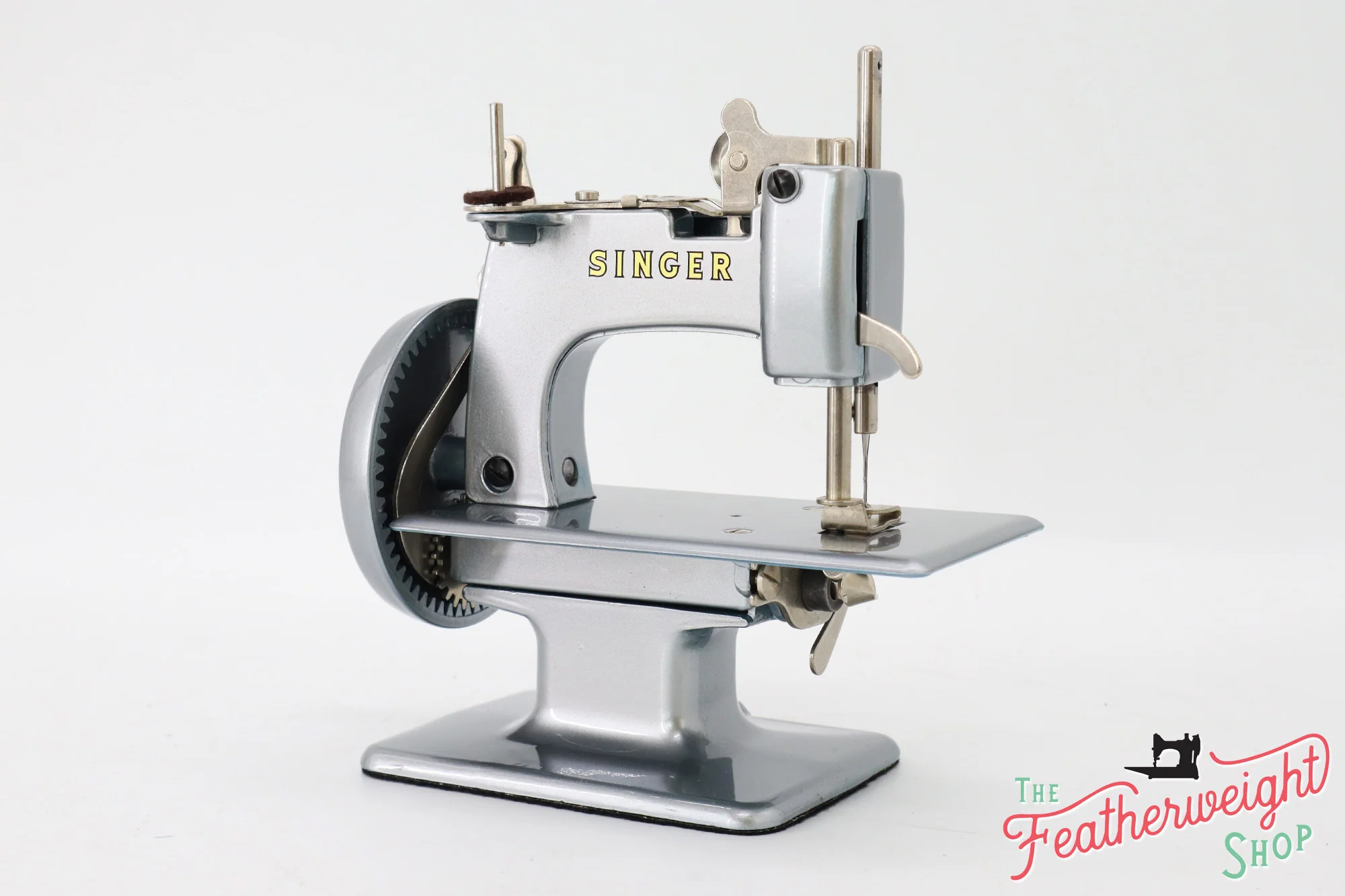 Singer Sewhandy Model 20 - Fully Restored in Silver - Image 5