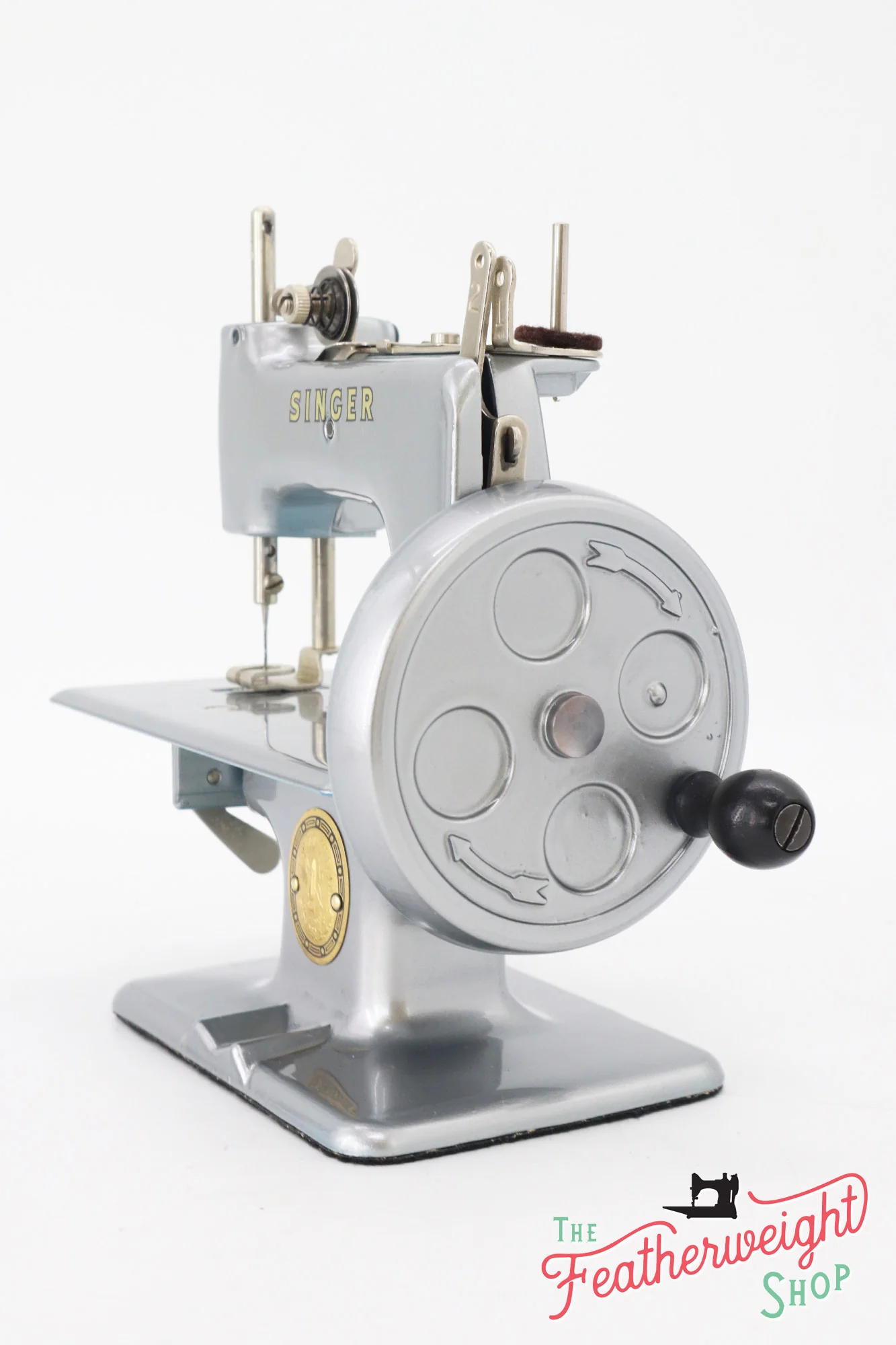 Singer Sewhandy Model 20 - Fully Restored in Silver - Image 7
