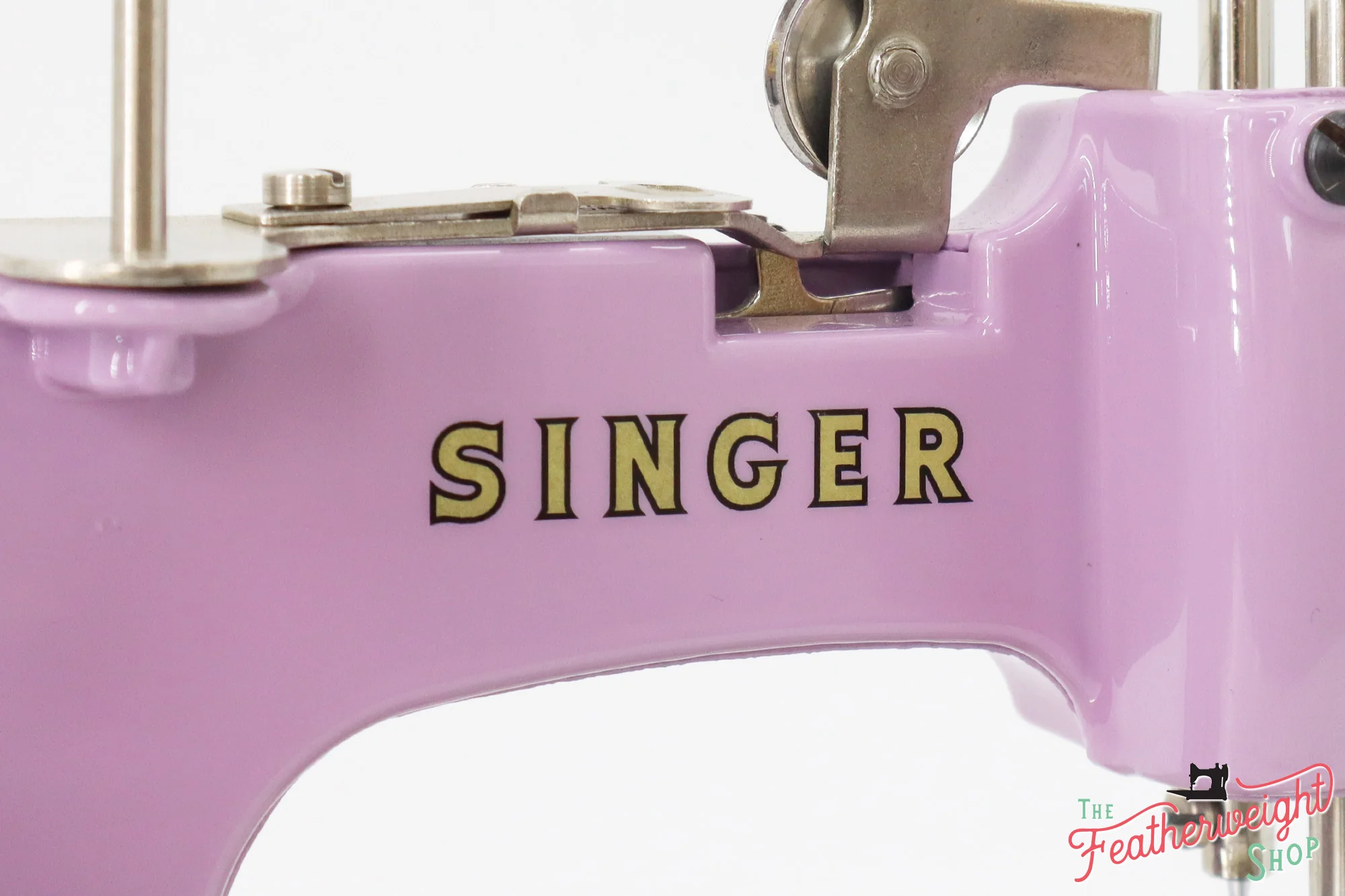 Singer Sewhandy Model 20 - Fully Restored in Wisteria - Image 11