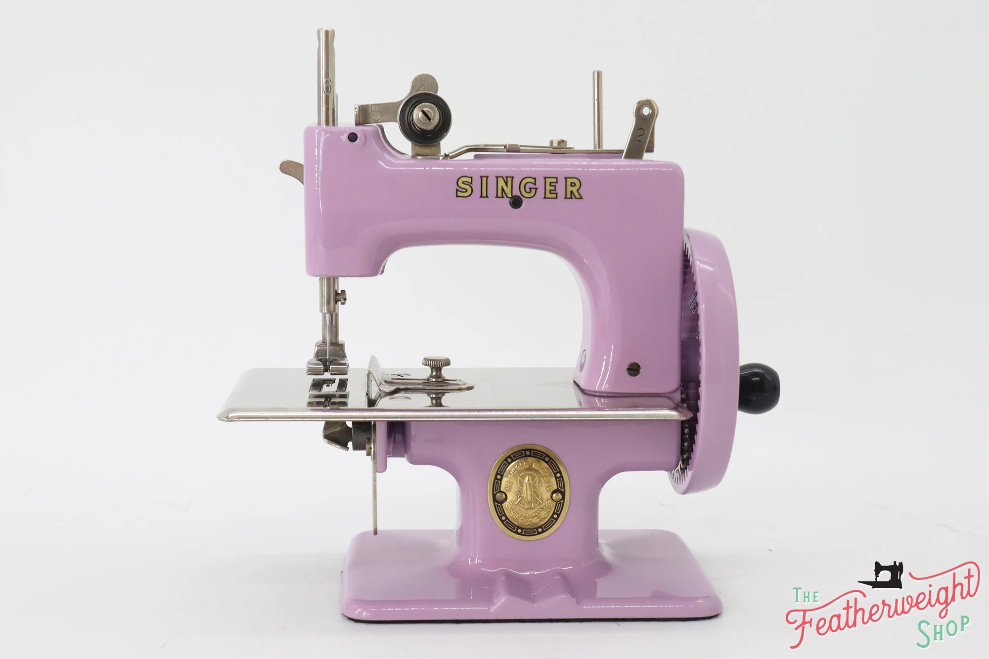Singer Sewhandy Model 20 - Fully Restored in Wisteria - Image 2