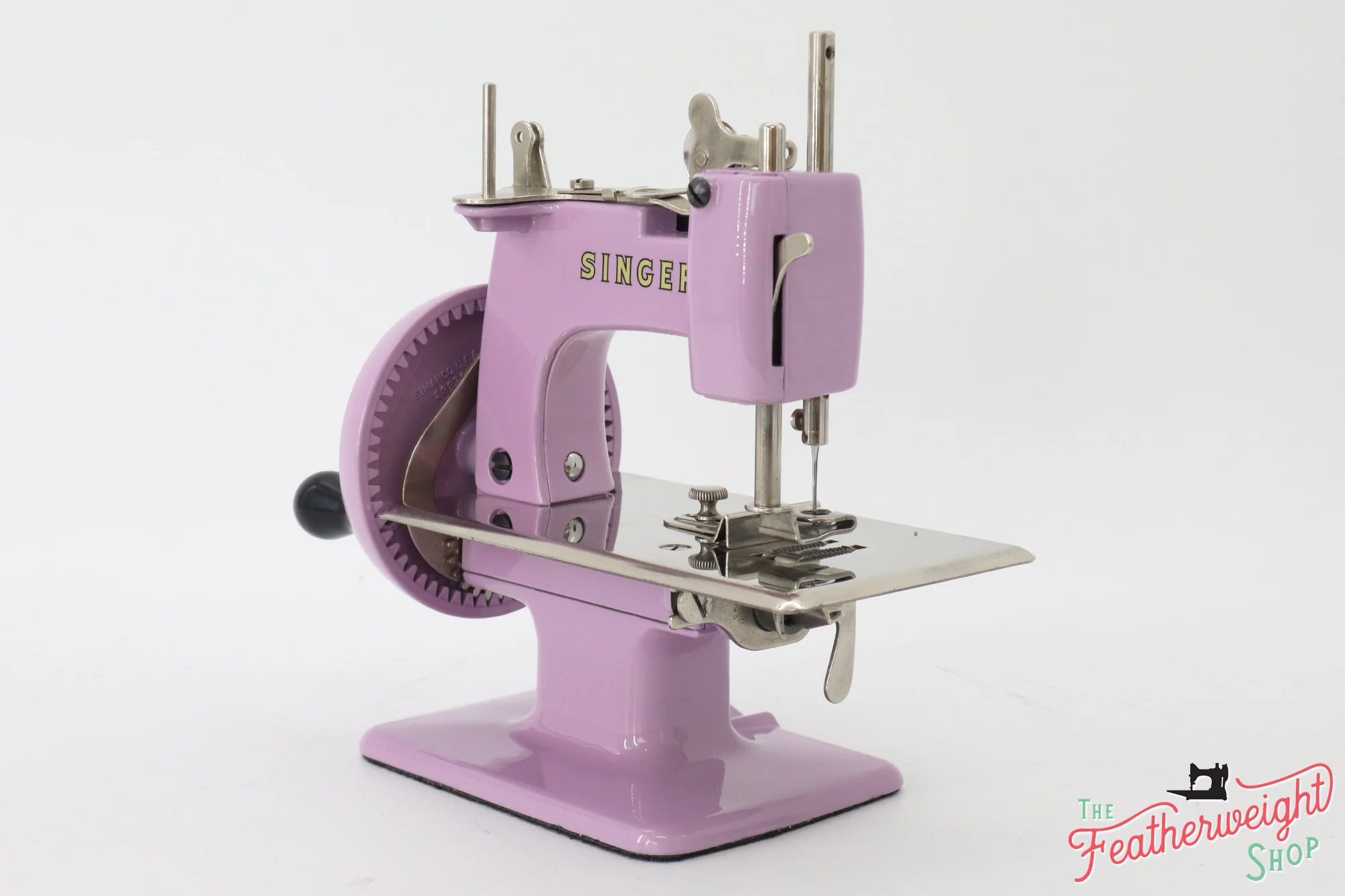 Singer Sewhandy Model 20 - Fully Restored in Wisteria - Image 5