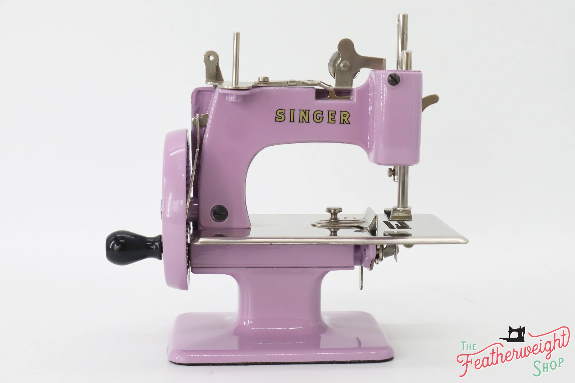 Singer Sewhandy Model 20 - Fully Restored in Wisteria - Image 6