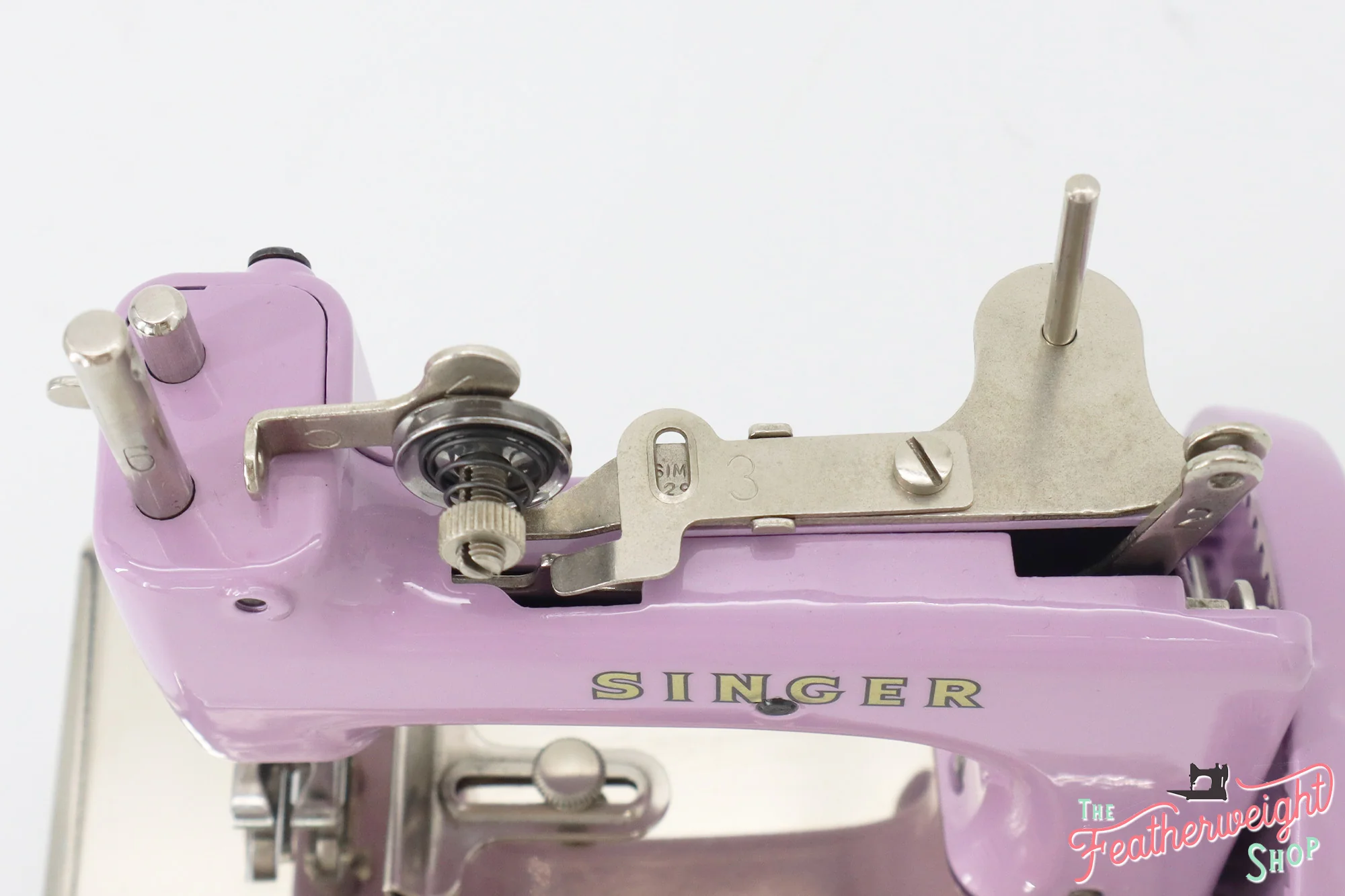 Singer Sewhandy Model 20 - Fully Restored in Wisteria - Image 8