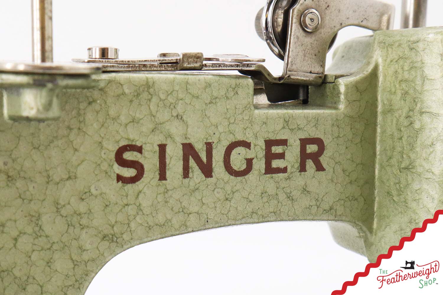 Singer Sewhandy Model 20, Hammered Green - October 2025, Faire - Image 9