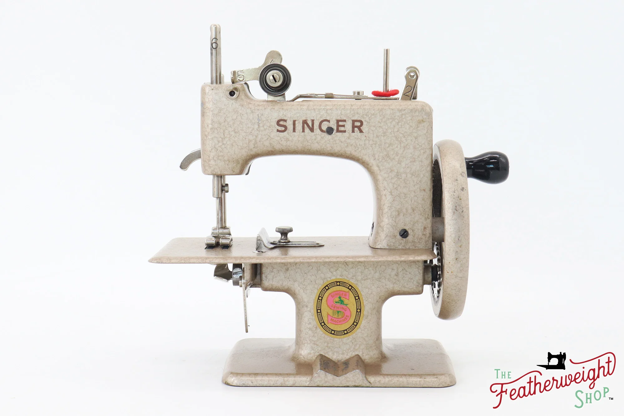 Singer Sewhandy Model 20 - Hammered Wispy Mauve - RARE, Complete Set - August 2023 - Image 2