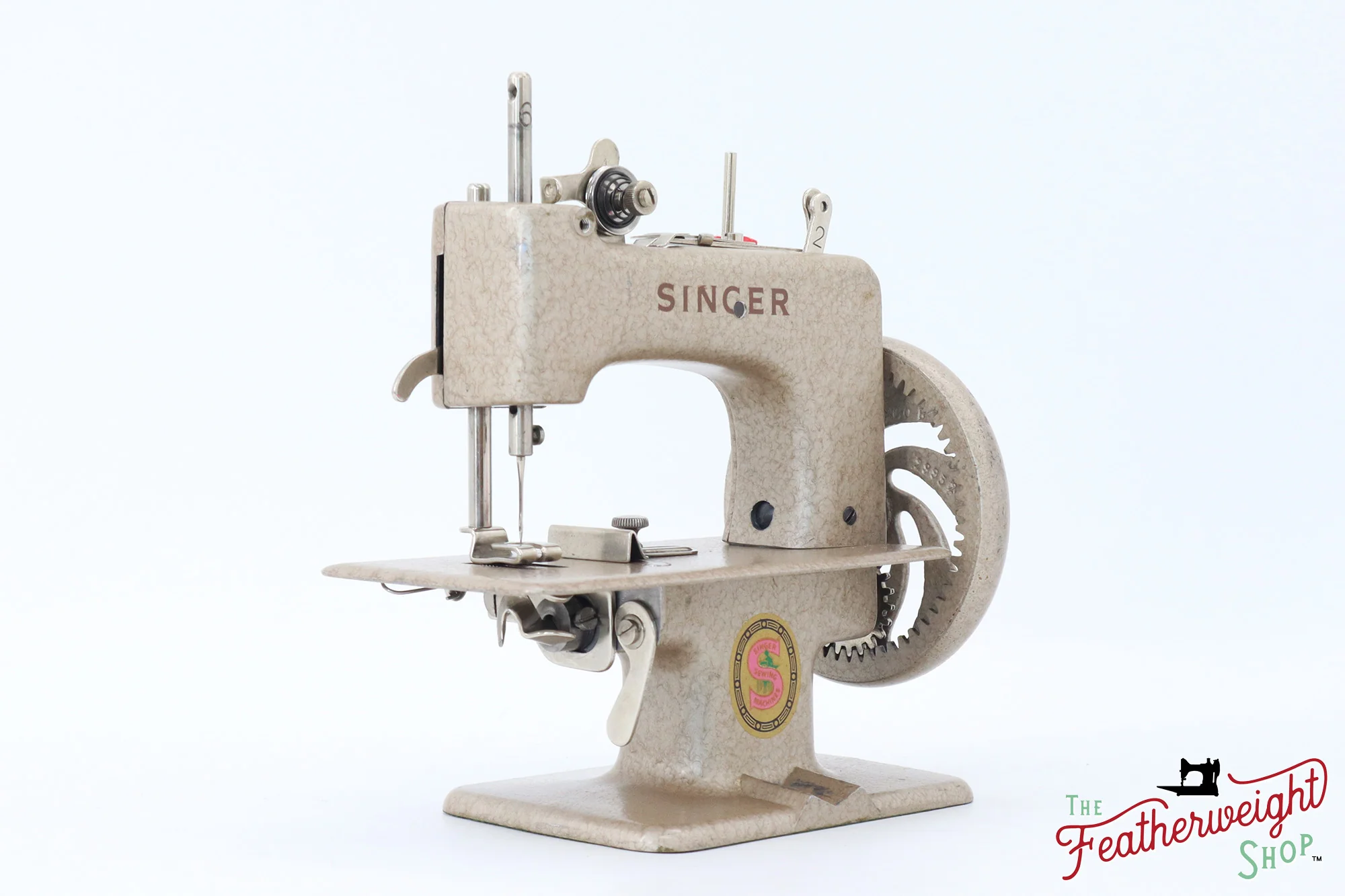 Singer Sewhandy Model 20 - Hammered Wispy Mauve - RARE, Complete Set - August 2023 - Image 3