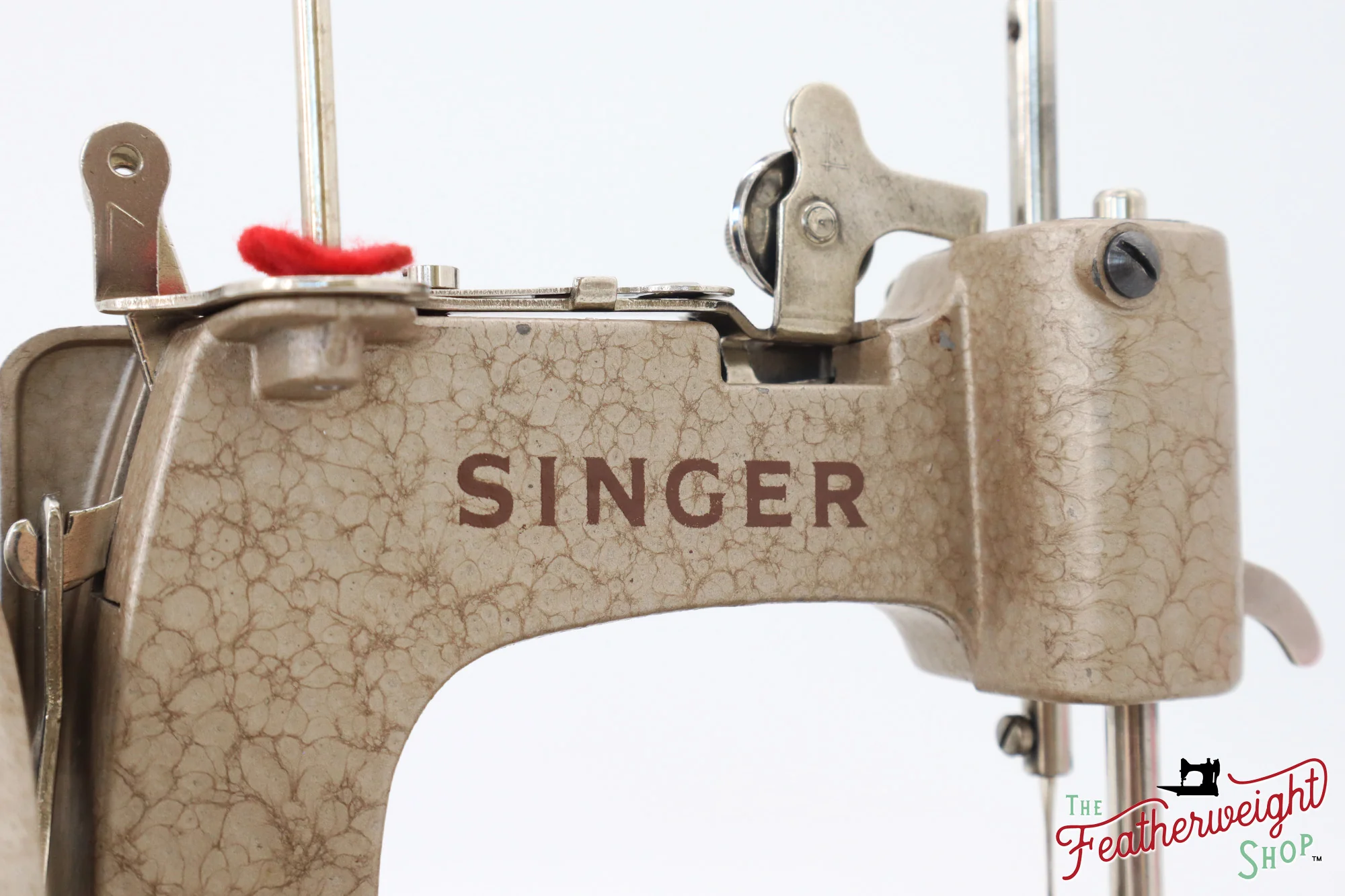 Singer Sewhandy Model 20 - Hammered Wispy Mauve - RARE, Complete Set - August 2023 - Image 9