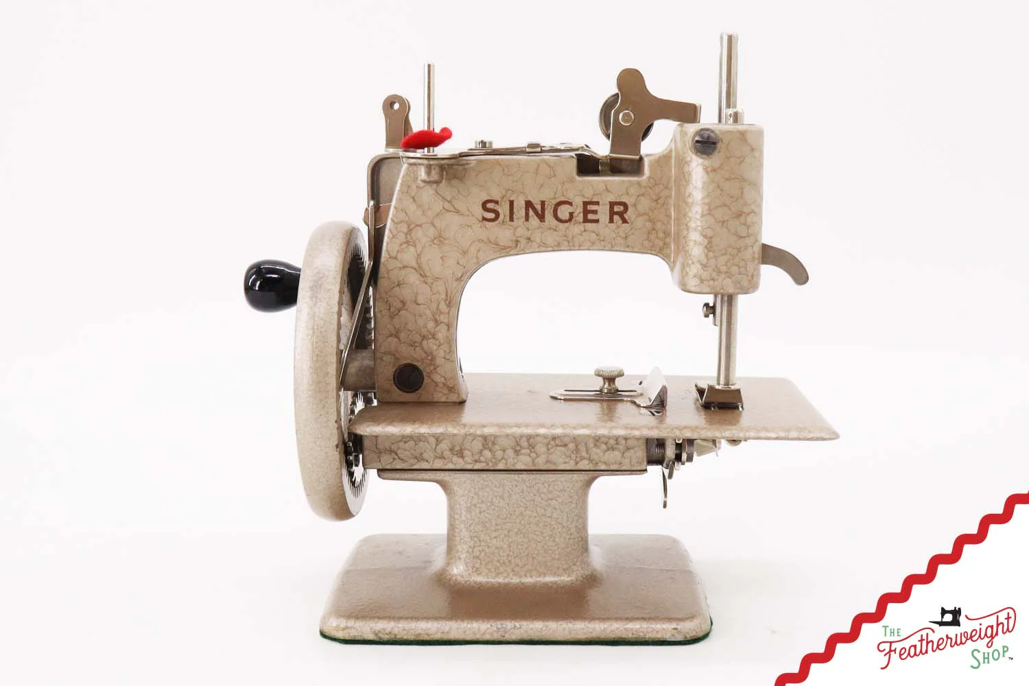 Singer Sewhandy Model 20 - Hammered Wispy Mauve - RARE, Complete Set - Holiday Faire 2025 - Image 6