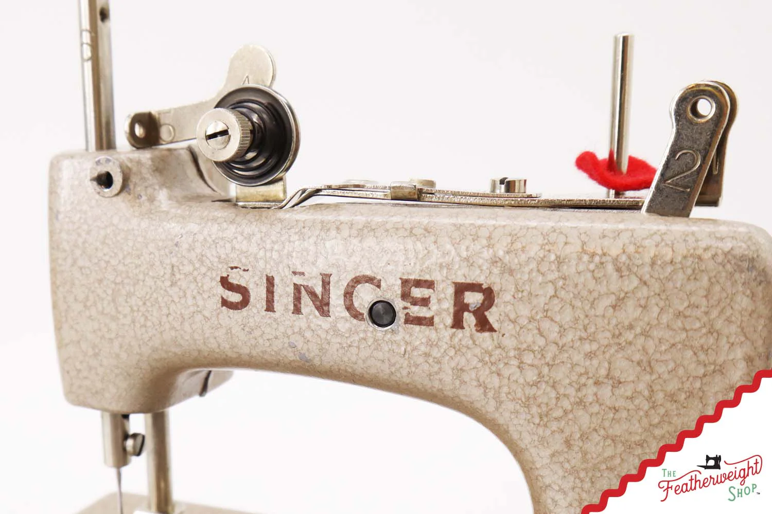 Singer Sewhandy Model 20 - Hammered Wispy Mauve - RARE, Complete Set - Holiday Faire 2025 - Image 9