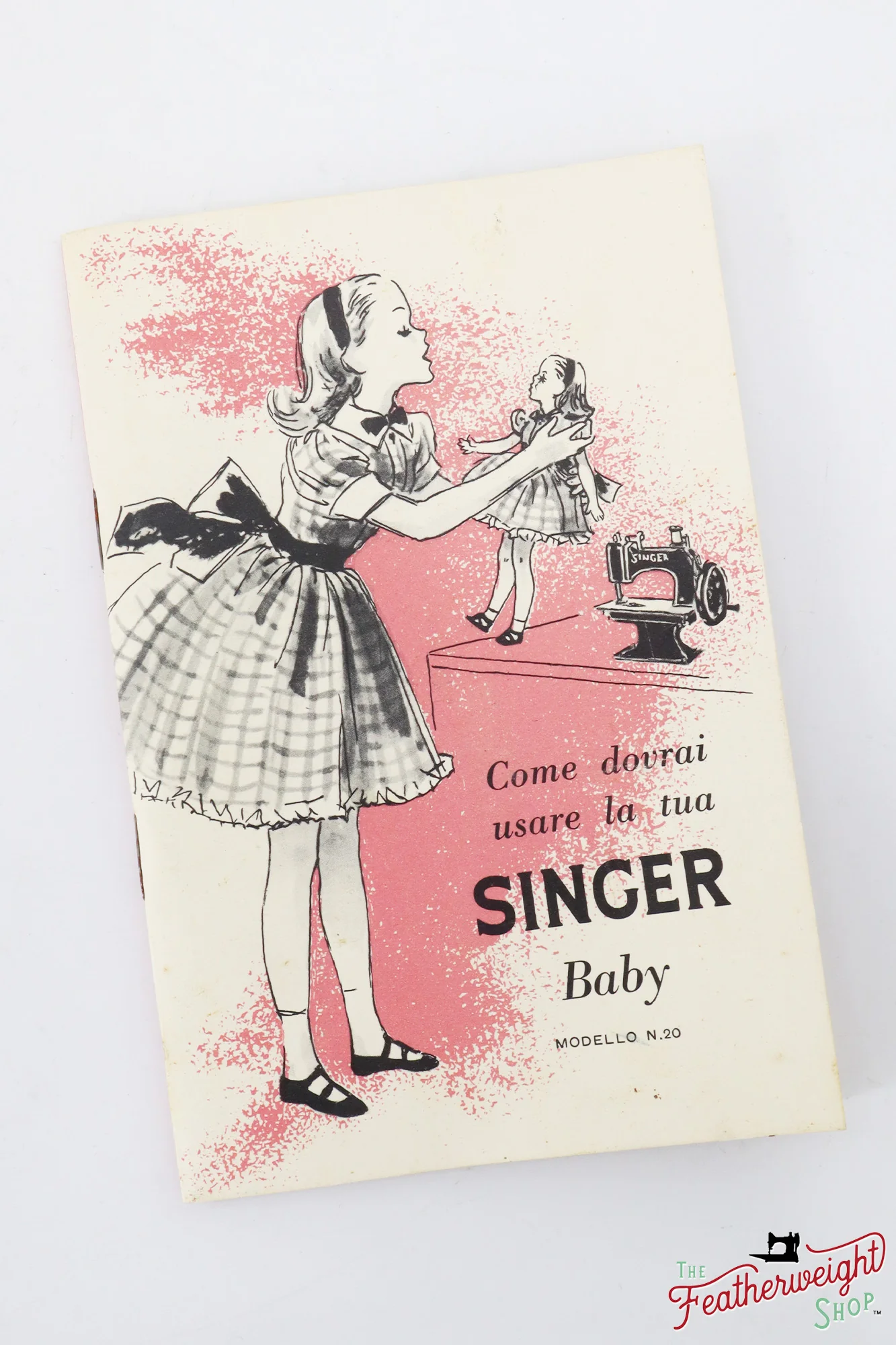 Singer Sewhandy Model 20 - Light Azure - RARE, Complete Italian Set - Image 12