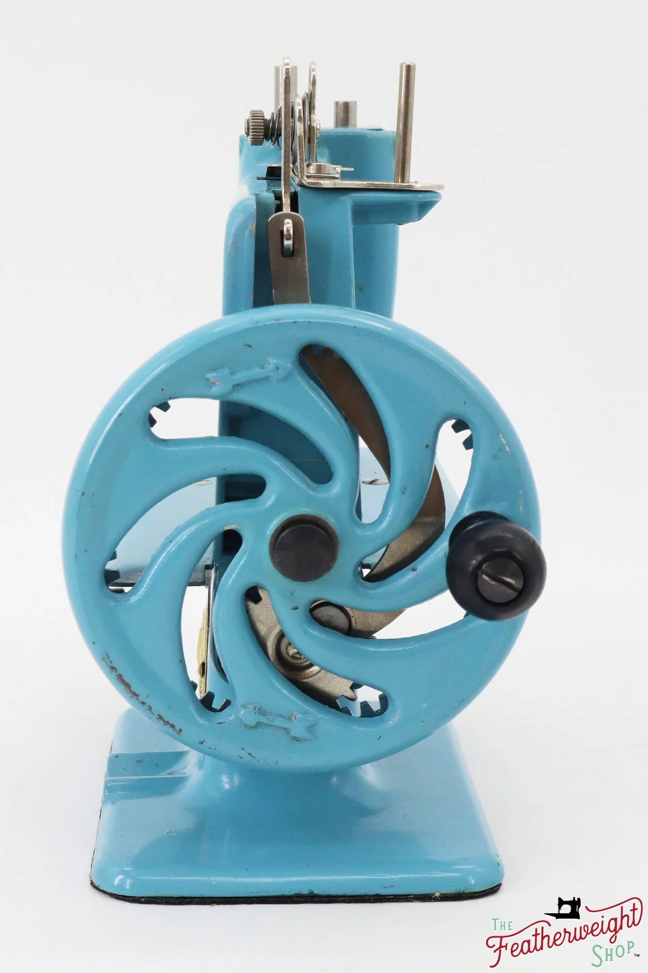 Singer Sewhandy Model 20 - Light Azure - RARE, Complete Italian Set - Image 8