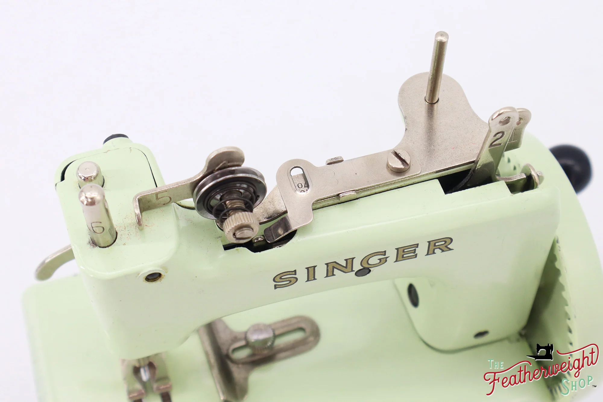 Singer Sewhandy Model 20 - Mellow Mint - RARE, Complete Set - Image 11