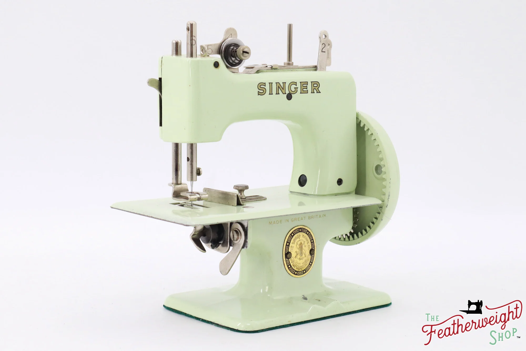 Singer Sewhandy Model 20 - Mellow Mint - RARE, Complete Set - Image 5