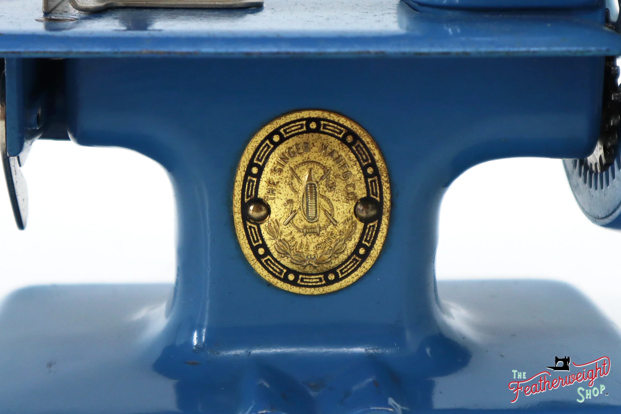 Singer Sewhandy Model 20 - Original Cornflower Blue - RARE - Image 10