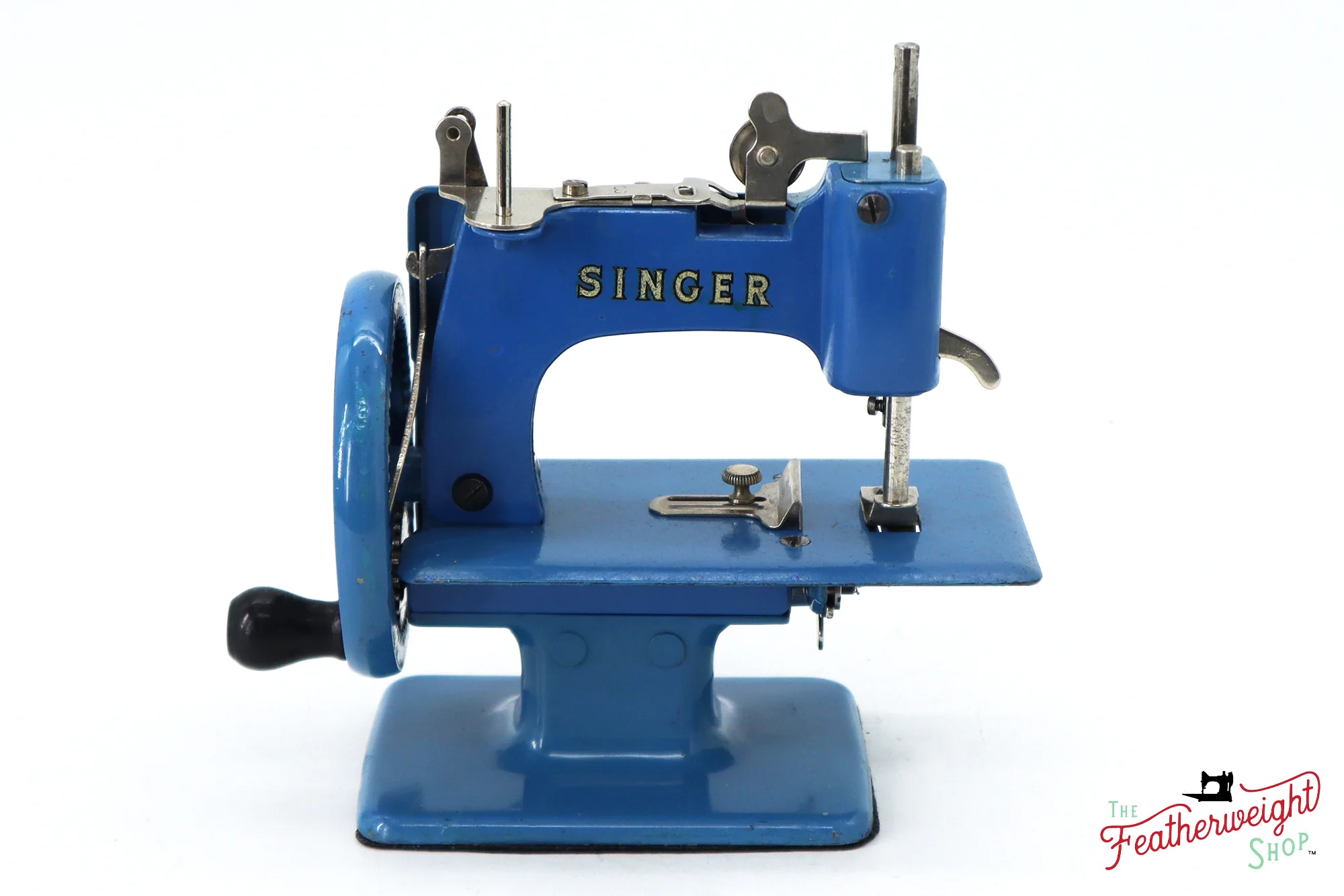 Singer Sewhandy Model 20 - Original Cornflower Blue - RARE - Image 4