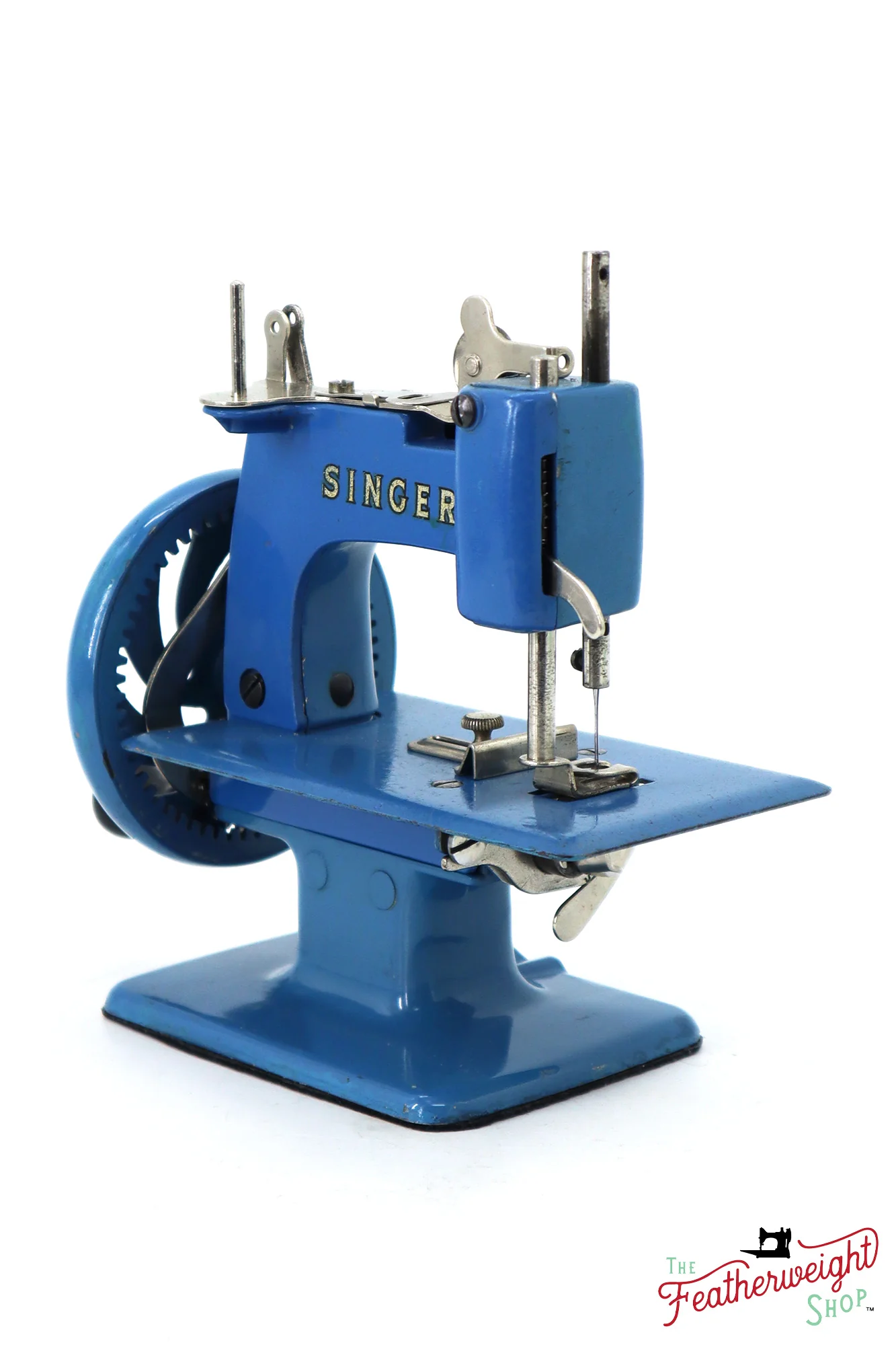 Singer Sewhandy Model 20 - Original Cornflower Blue - RARE - Image 6