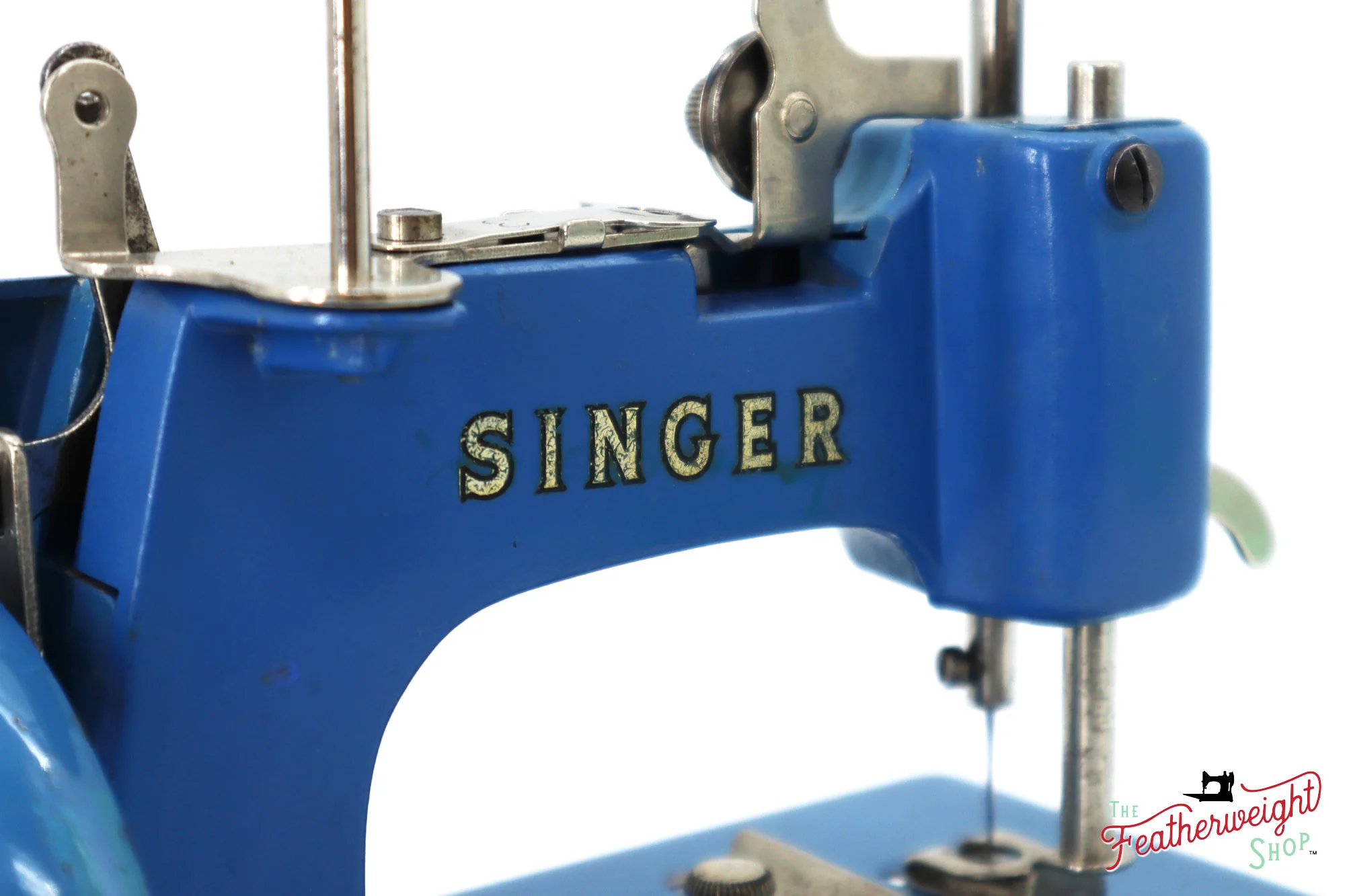 Singer Sewhandy Model 20 - Original Cornflower Blue - RARE - Image 9