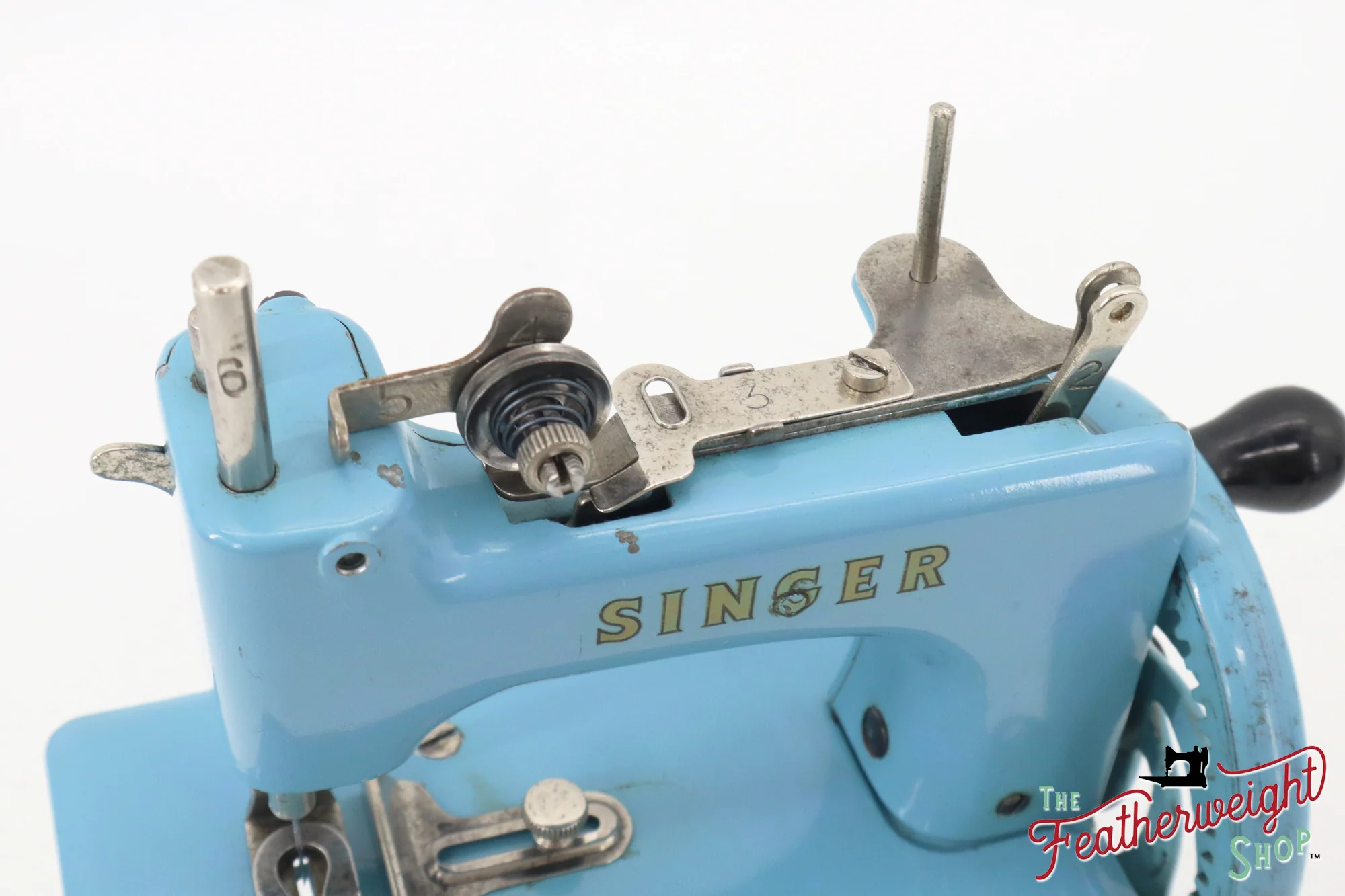 Singer Sewhandy Model 20 - Original Light Azure - RARE - Image 10