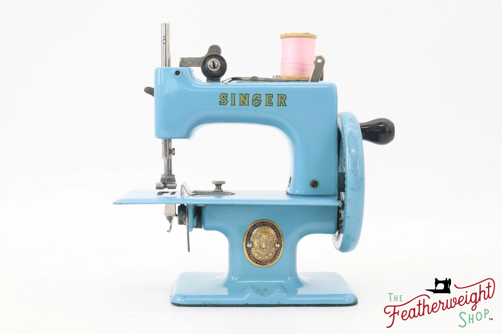 Singer Sewhandy Model 20 - Original Light Azure - RARE - Image 2