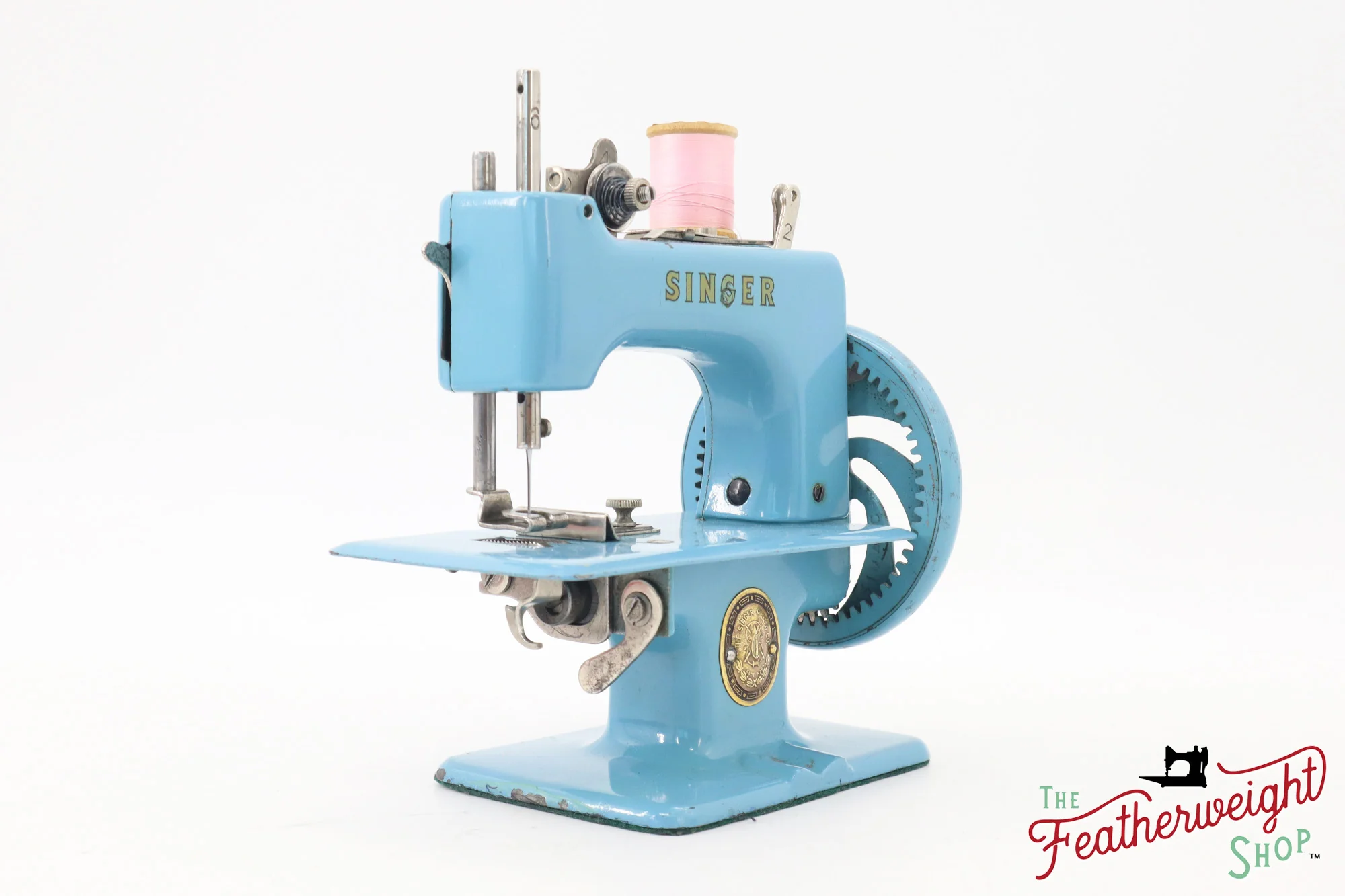 Singer Sewhandy Model 20 - Original Light Azure - RARE - Image 3