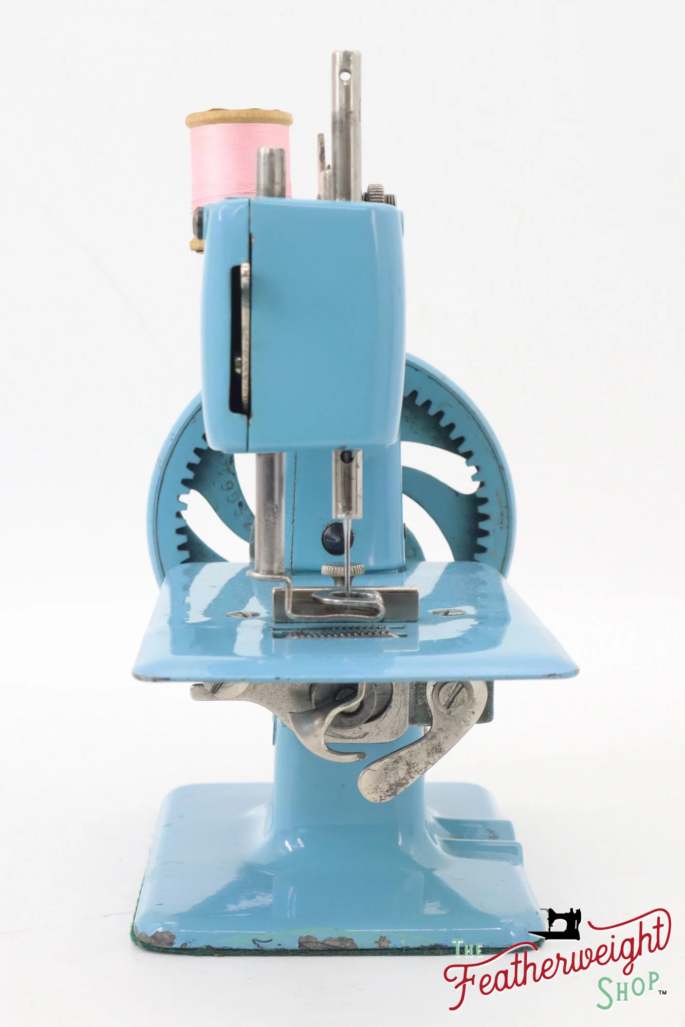 Singer Sewhandy Model 20 - Original Light Azure - RARE - Image 4