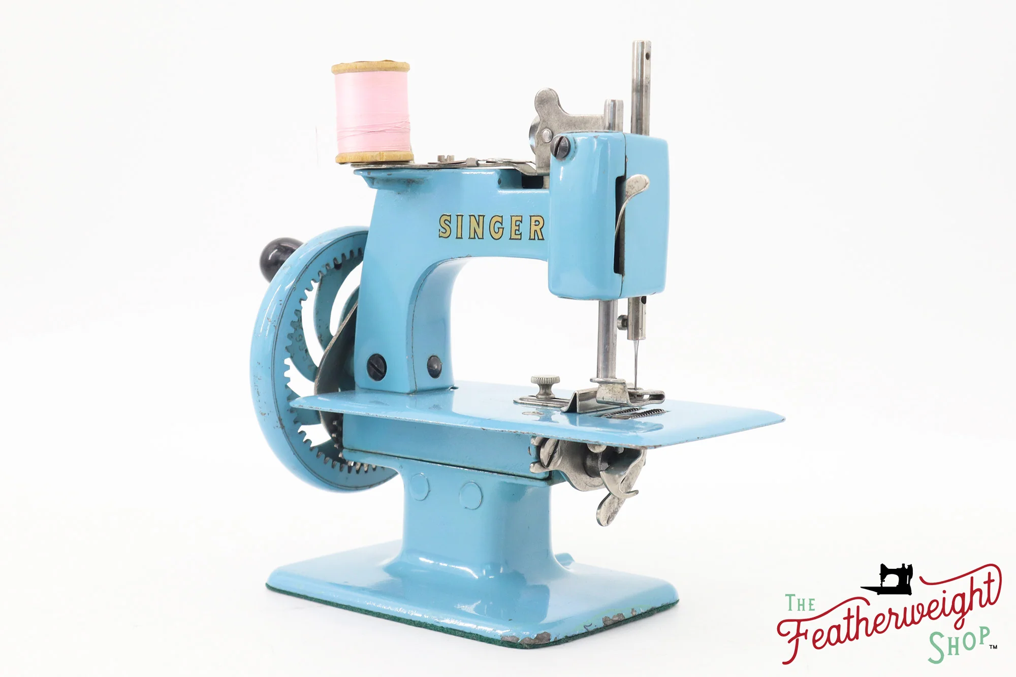 Singer Sewhandy Model 20 - Original Light Azure - RARE - Image 5