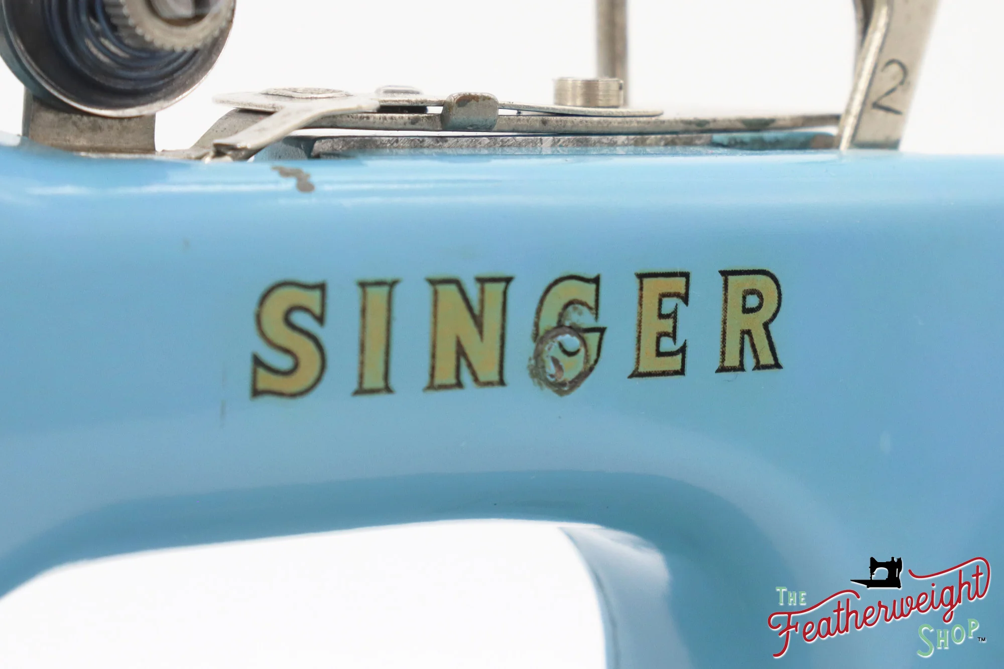 Singer Sewhandy Model 20 - Original Light Azure - RARE - Image 9