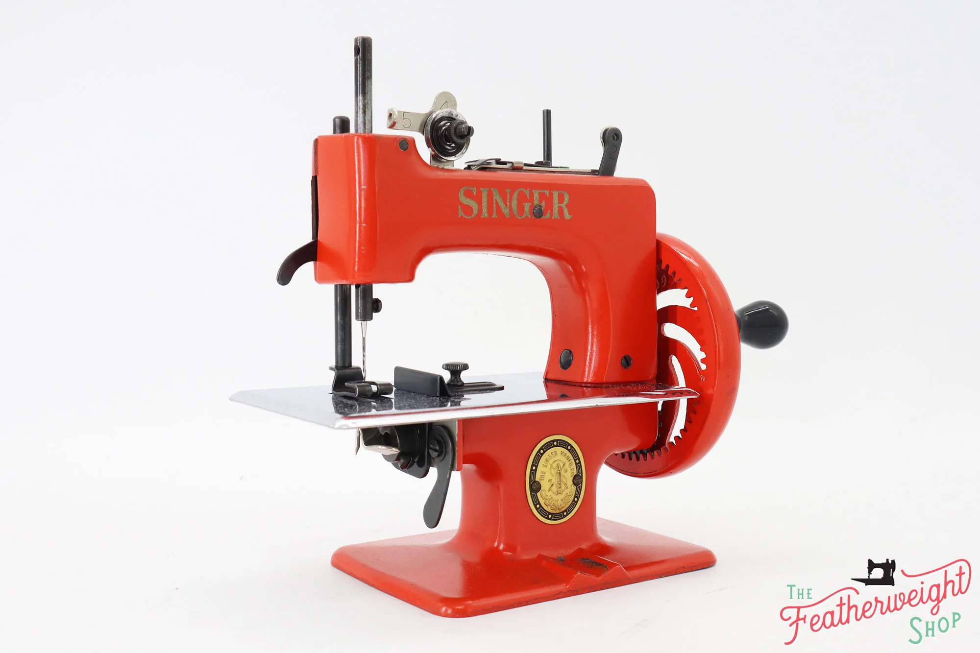 Singer Sewhandy Model 20 - Original Poppy Red - RARE - Image 3
