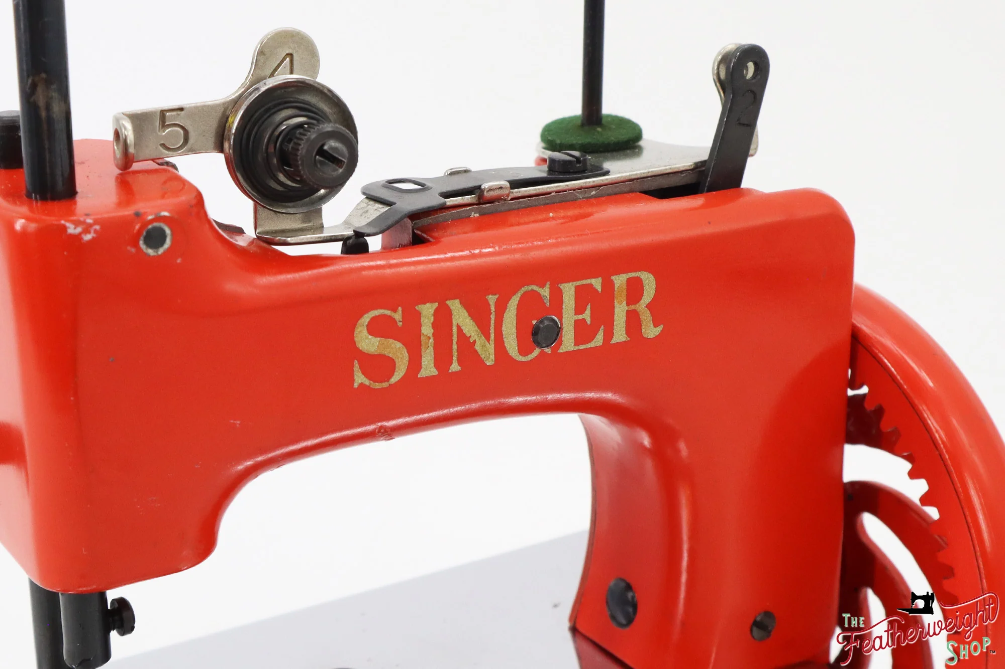 Singer Sewhandy Model 20 - Original Poppy Red - RARE, Feb. 2024 Faire - Image 8