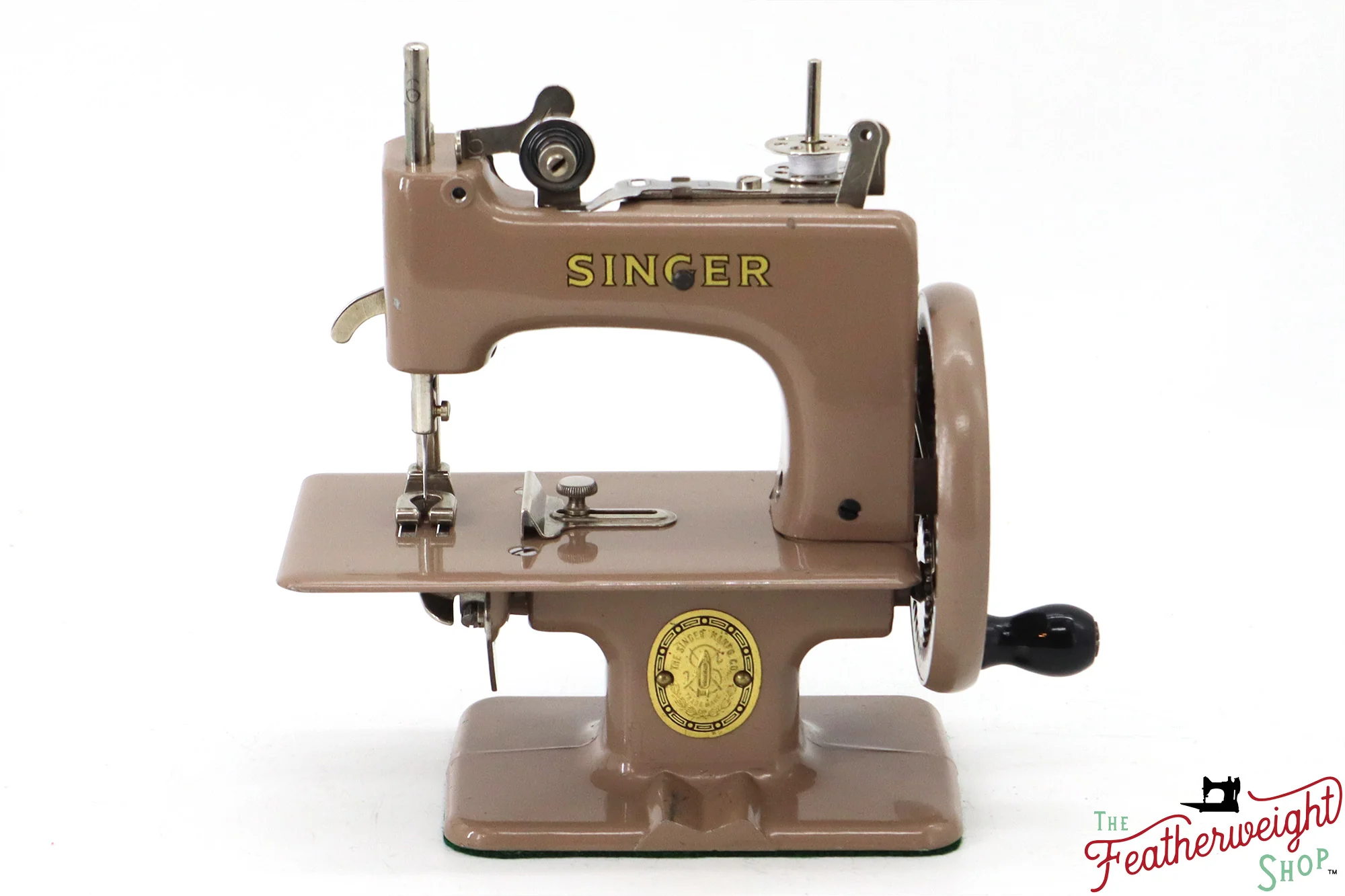 Singer Sewhandy Model 20 - Safari Brown, Complete Set! July 2024 - Image 2