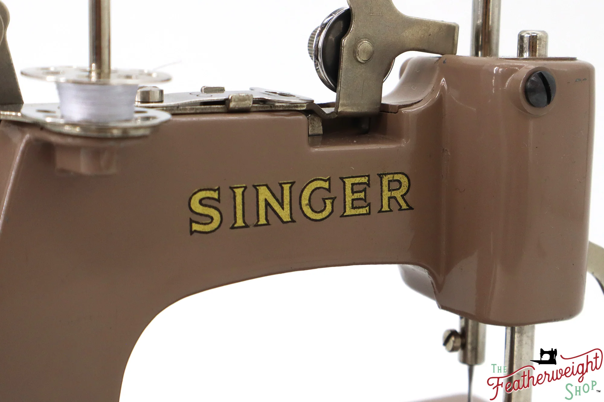 Singer Sewhandy Model 20 - Safari Brown, Complete Set! July 2024 - Image 9