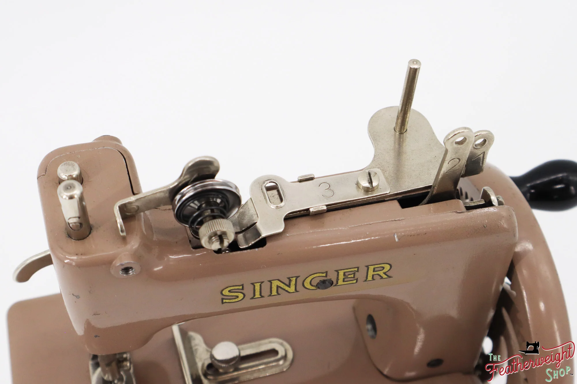 Singer Sewhandy Model 20 - Safari Brown - RARE, 6/23 - Image 7