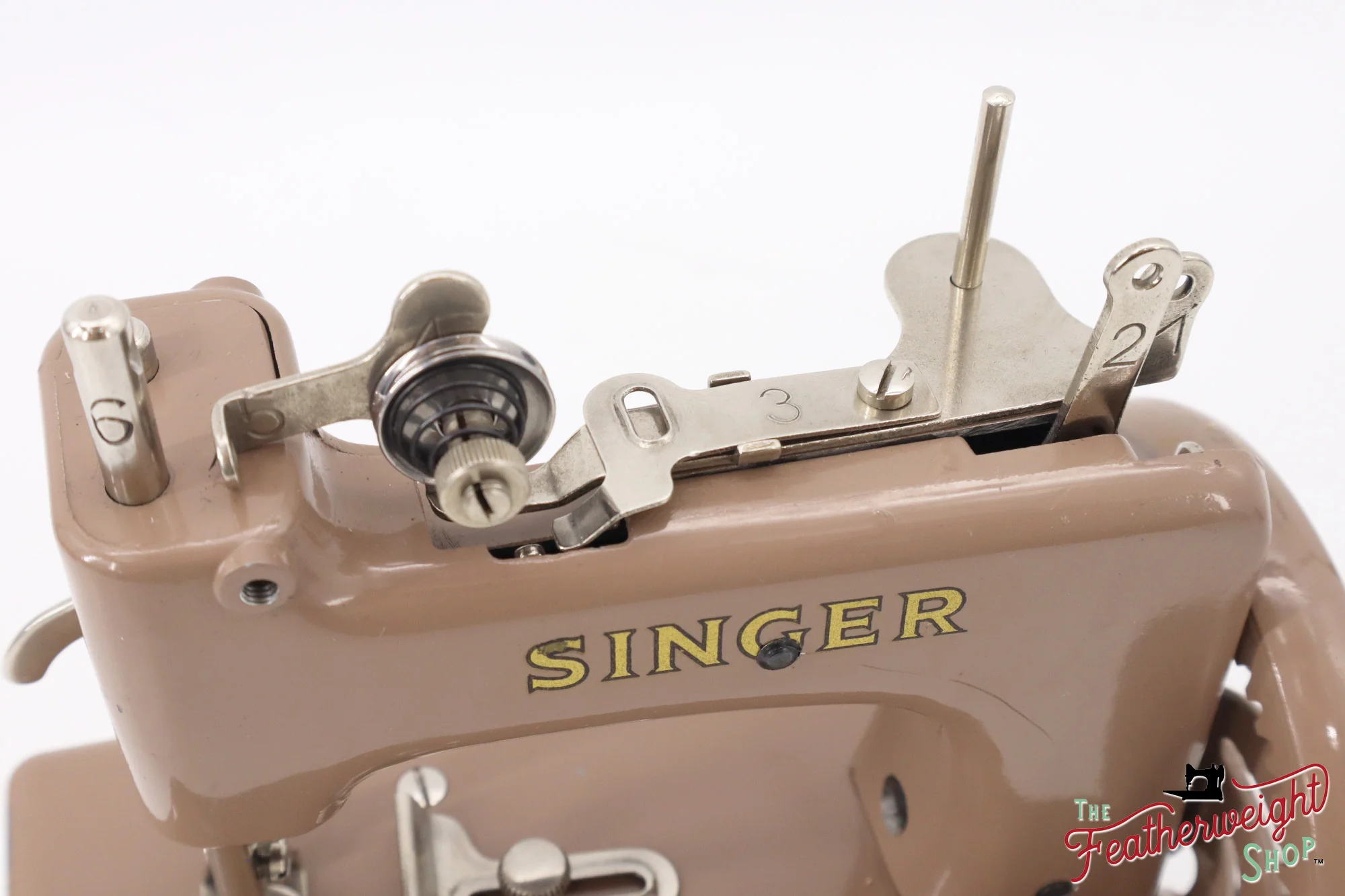 Singer Sewhandy Model 20 - Safari Brown - RARE, Complete Set - Image 10