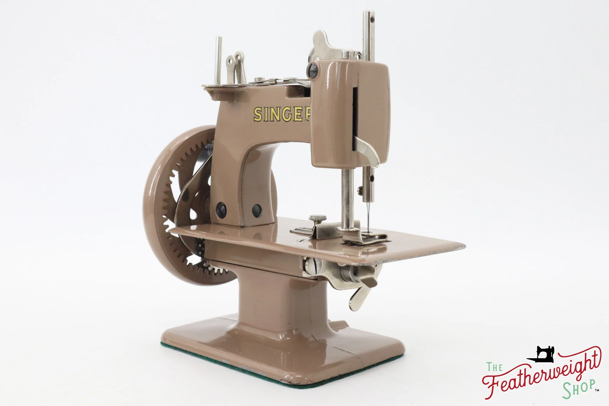 Singer Sewhandy Model 20 - Safari Brown - RARE, Complete Set - Image 5
